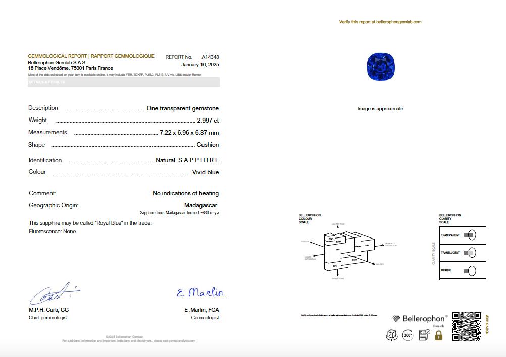 Bague toi et moi saphir diamant taille ancienne
