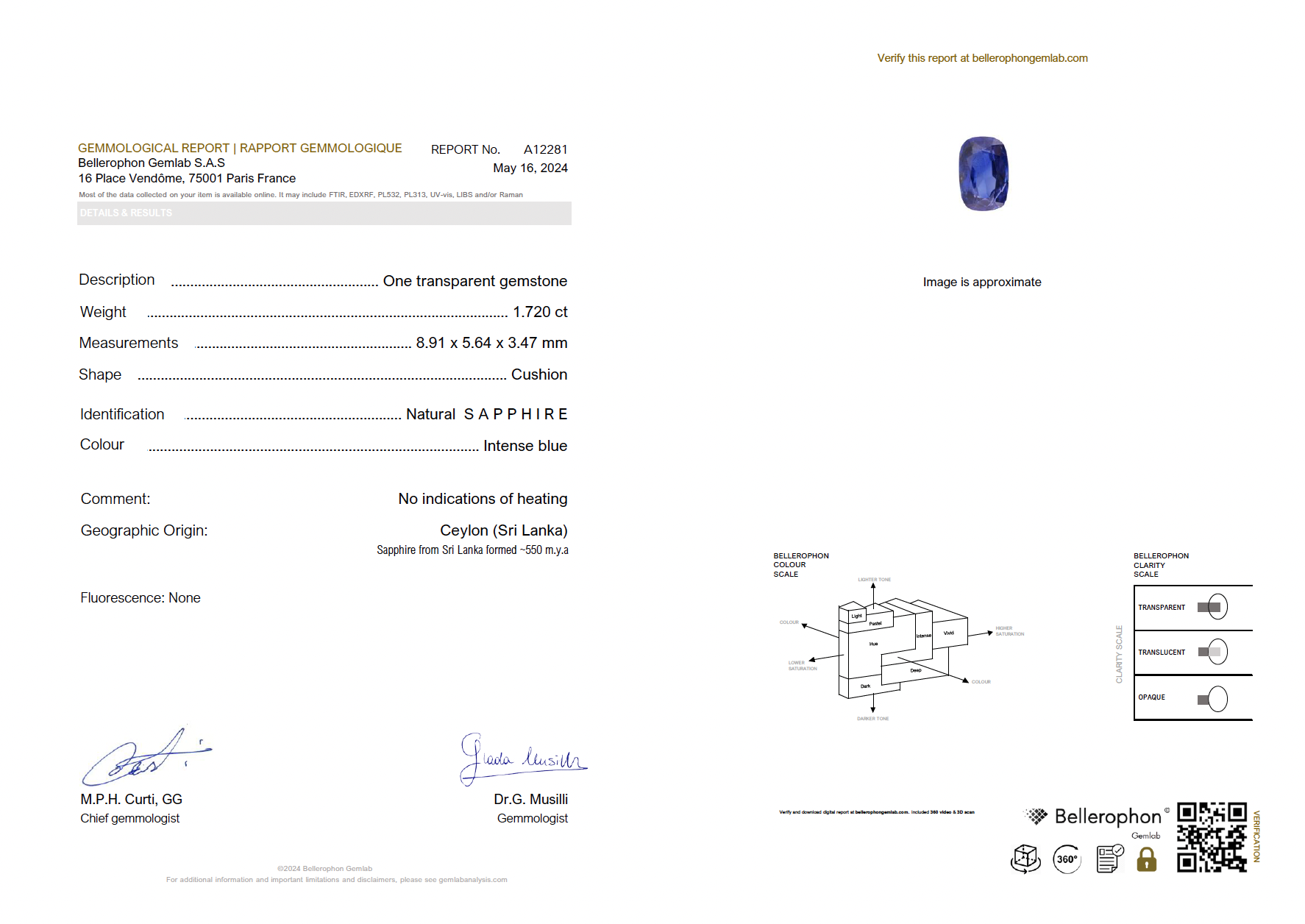 Bague marguerite ancienne or rose saphir coussin diamants