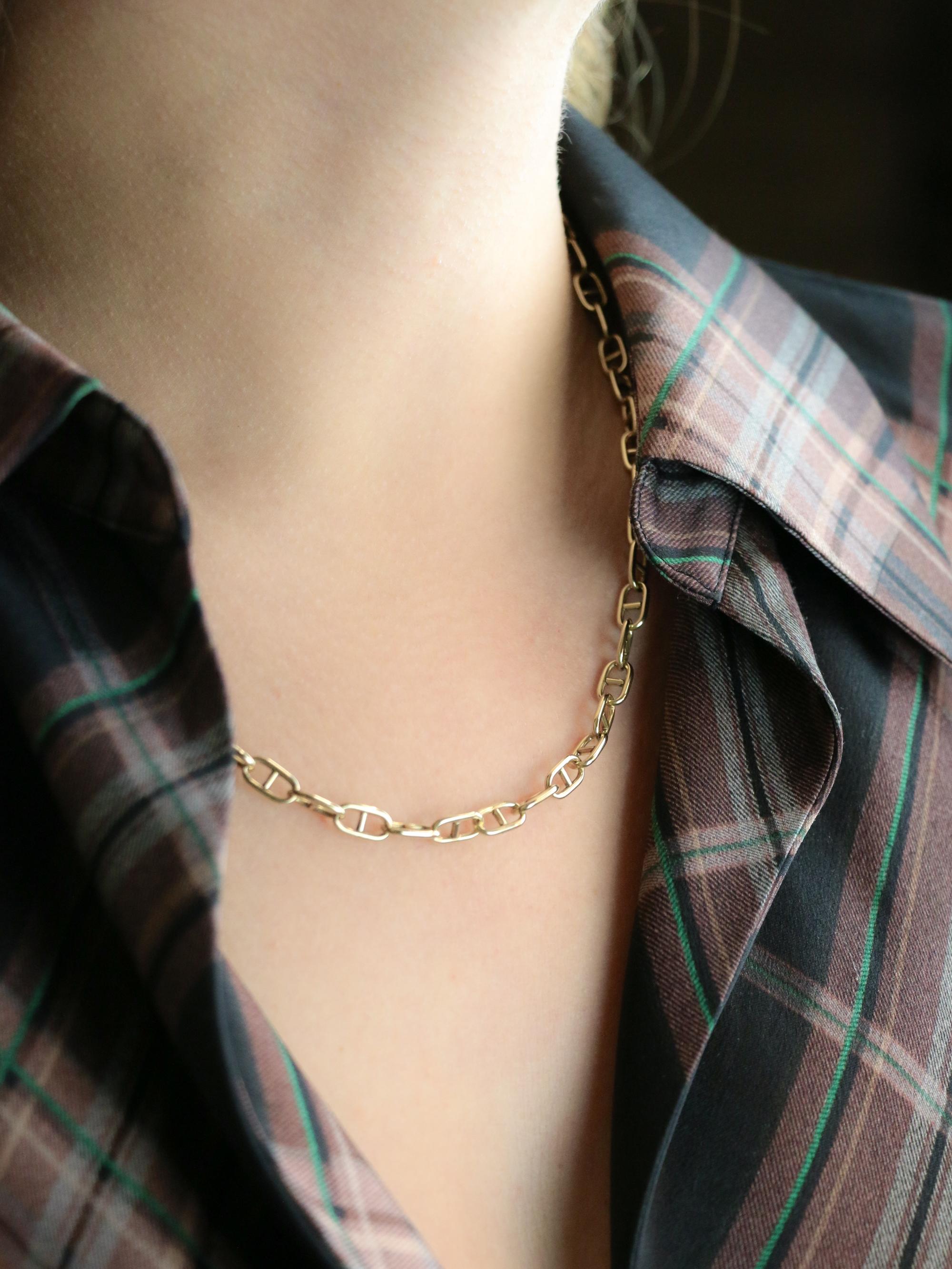 CARTIER Collier Cartier chaîne d'ancre or jaune