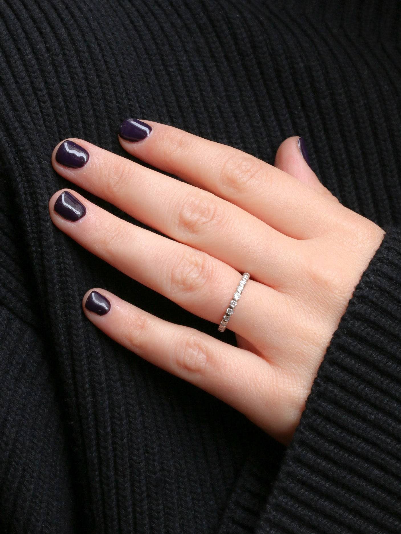 Alliance américaine en or blanc et diamants 1,15 ct