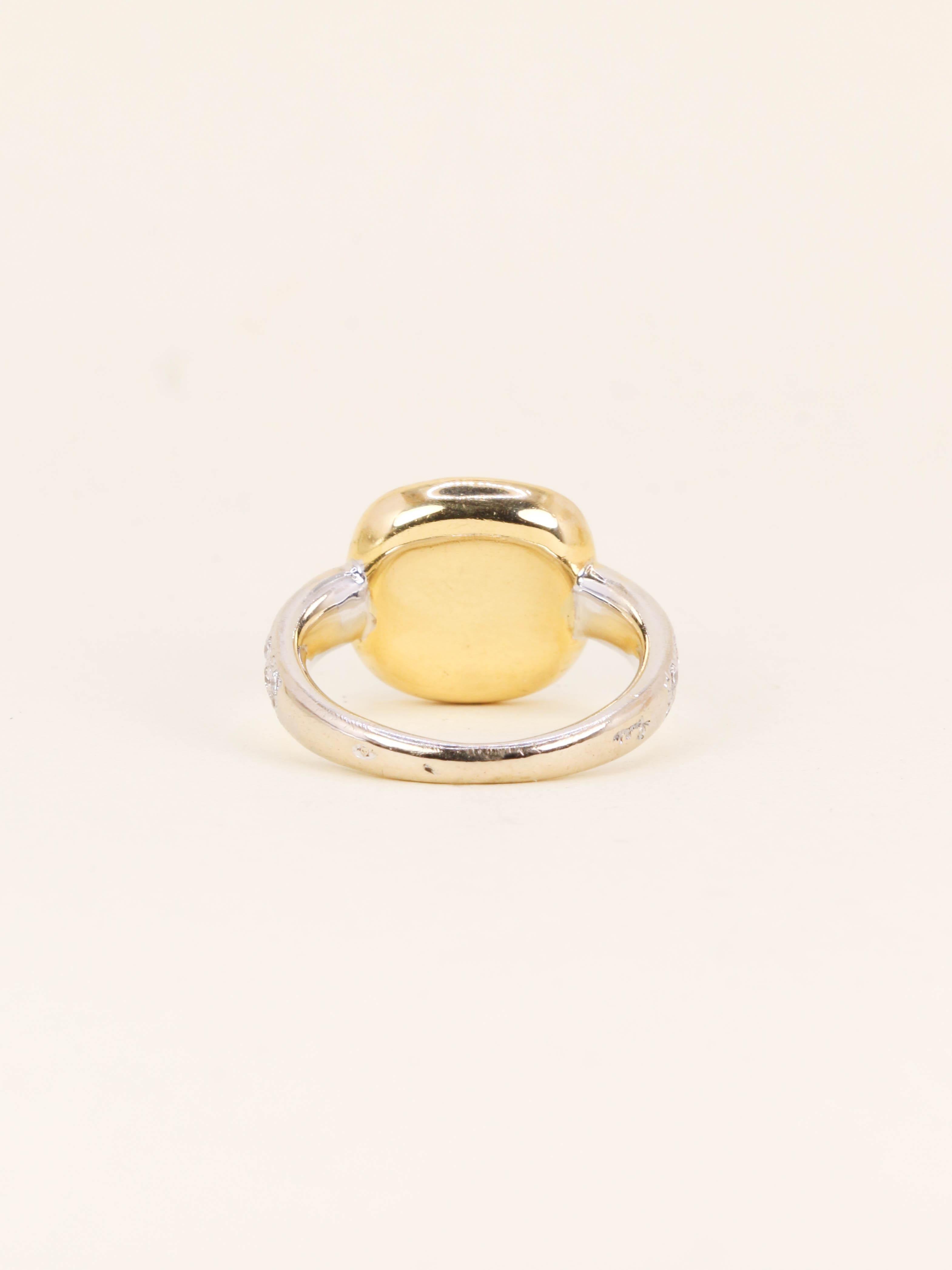 POMELLATO Bague Sheherazade diamants peridot