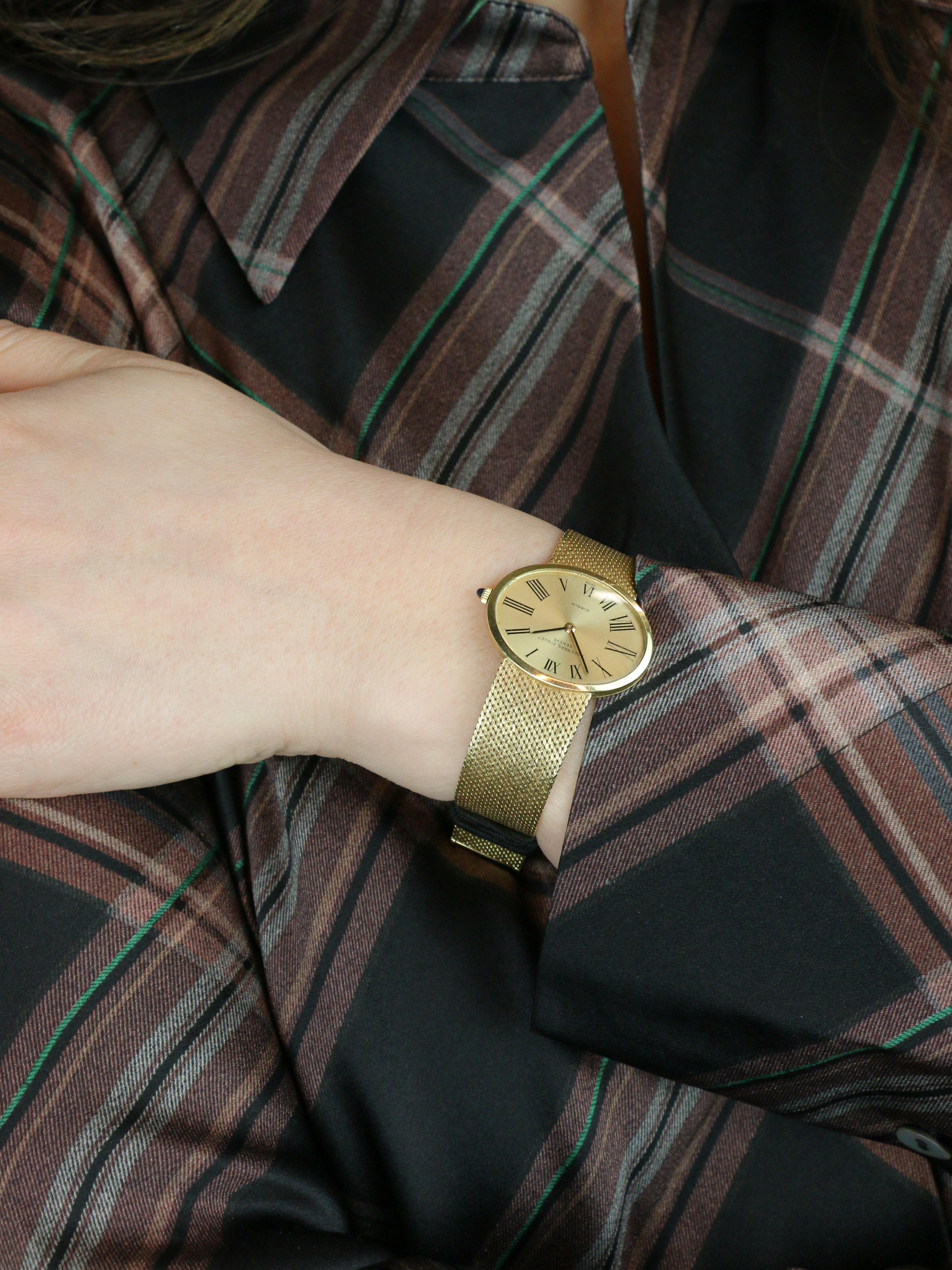 AUDEMARS PIGUET x GUBELIN Montre vintage or jaune