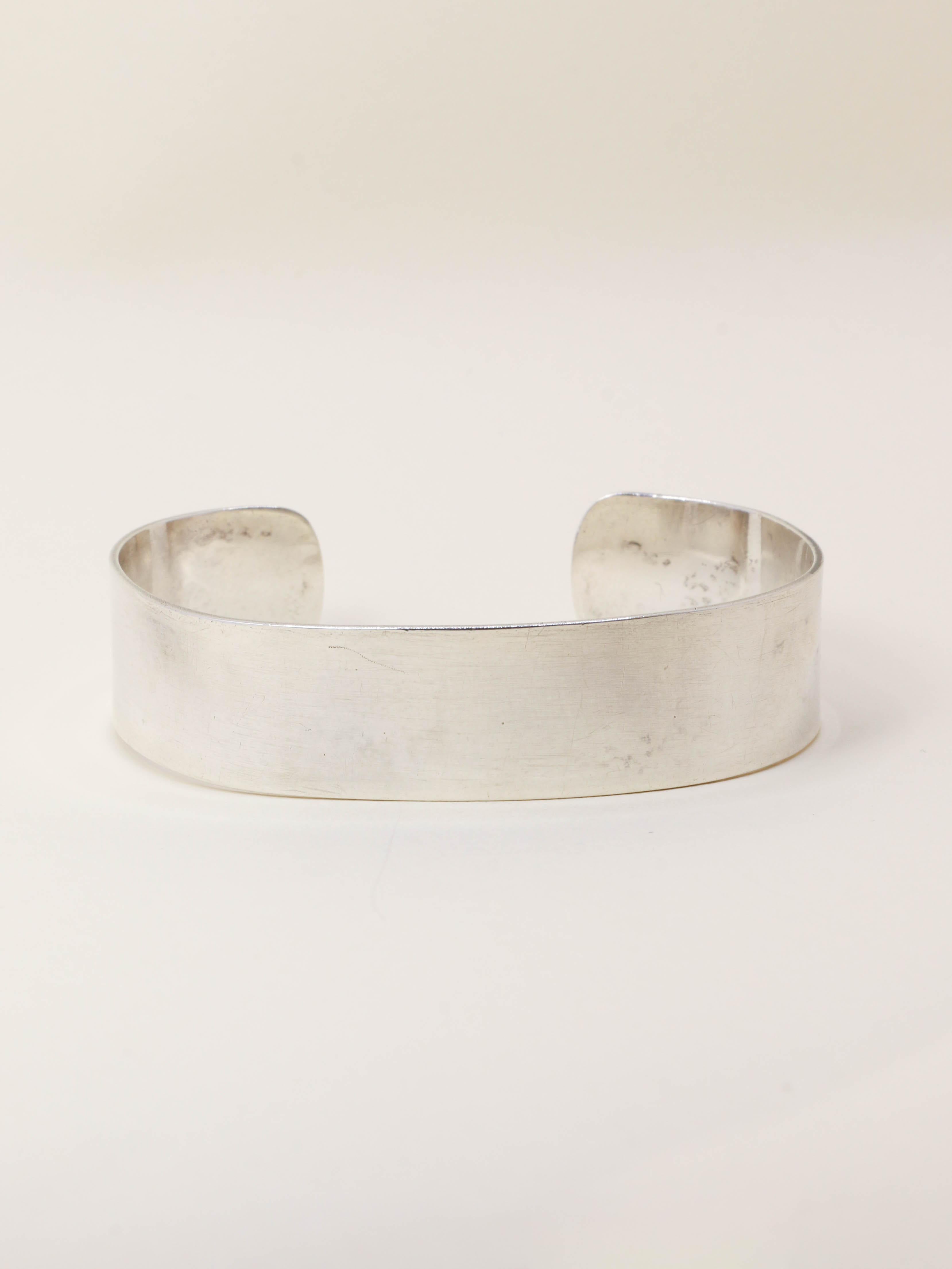 DINH VAN Bracelet jonc vintage carré