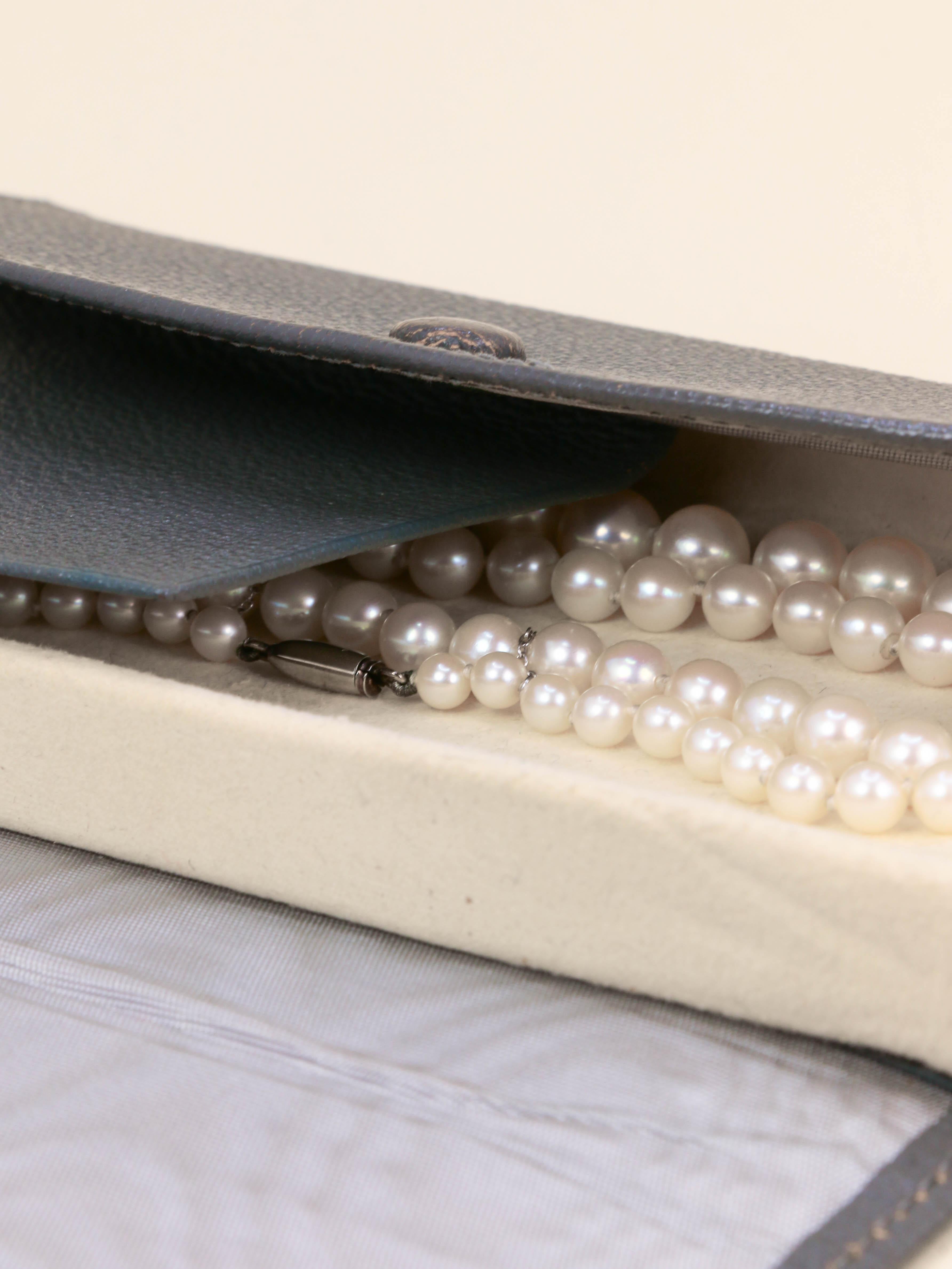 BOUCHERON Collier de perles de culture