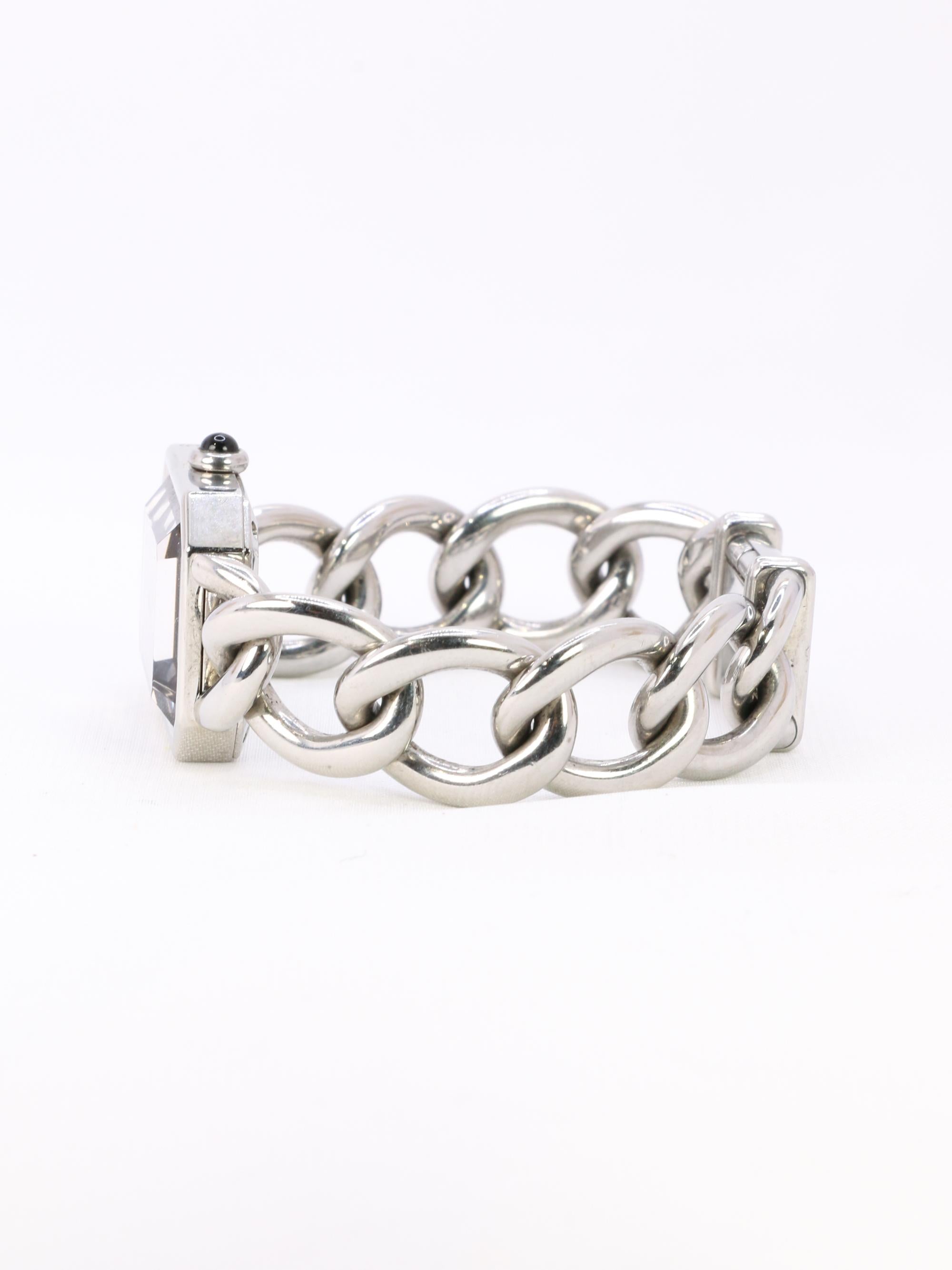 CHANEL Montre Première acier