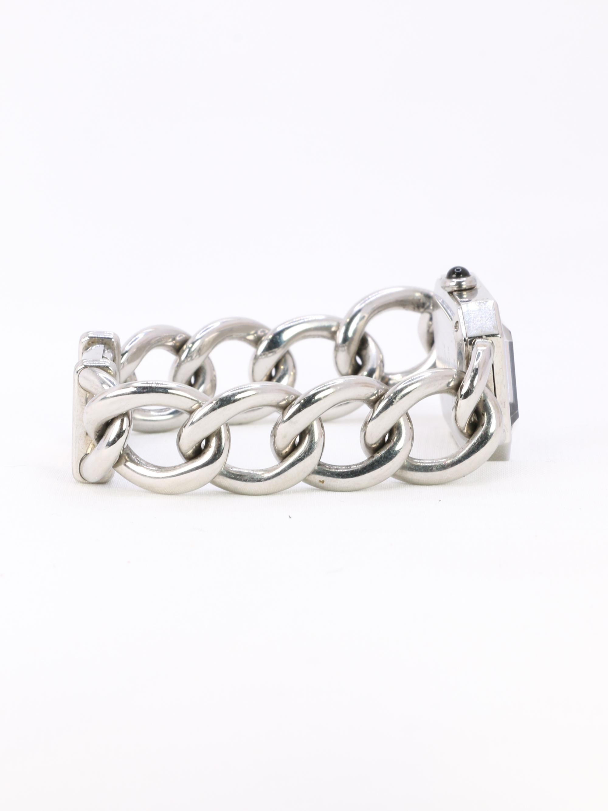 CHANEL Montre Première acier