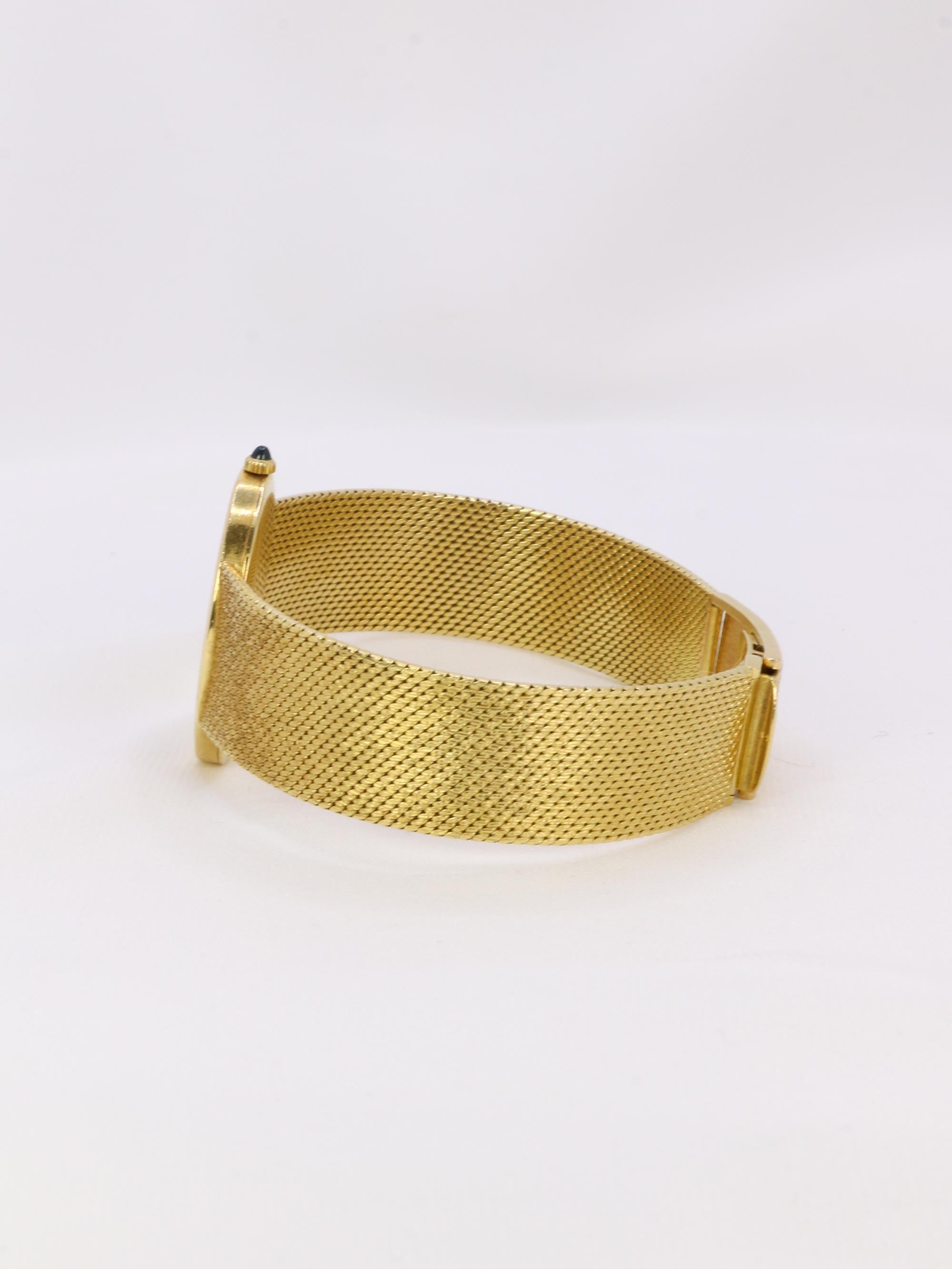 AUDEMARS PIGUET x GUBELIN Montre vintage or jaune