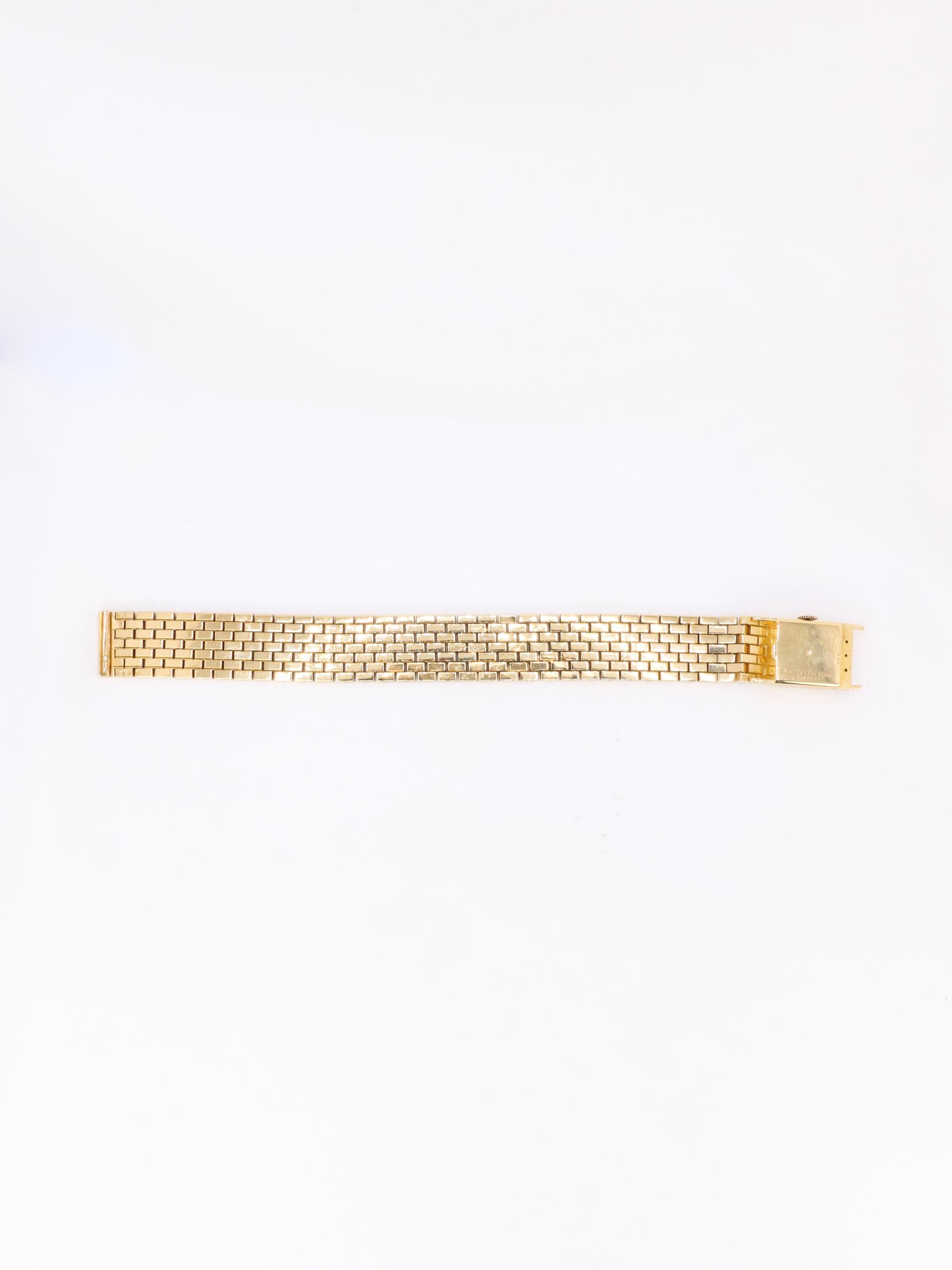 BOUCHERON Montre vintage or jaune