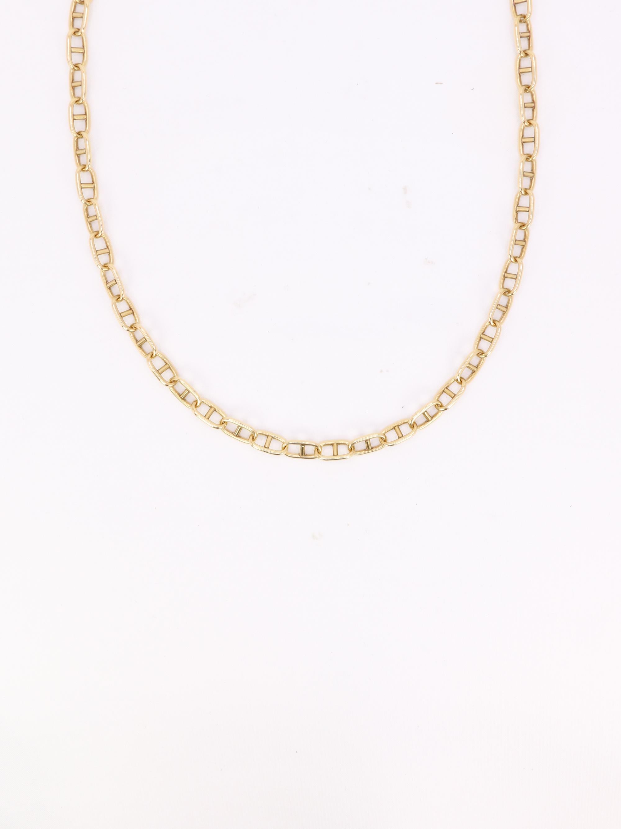 CARTIER Collier Cartier chaîne d'ancre or jaune