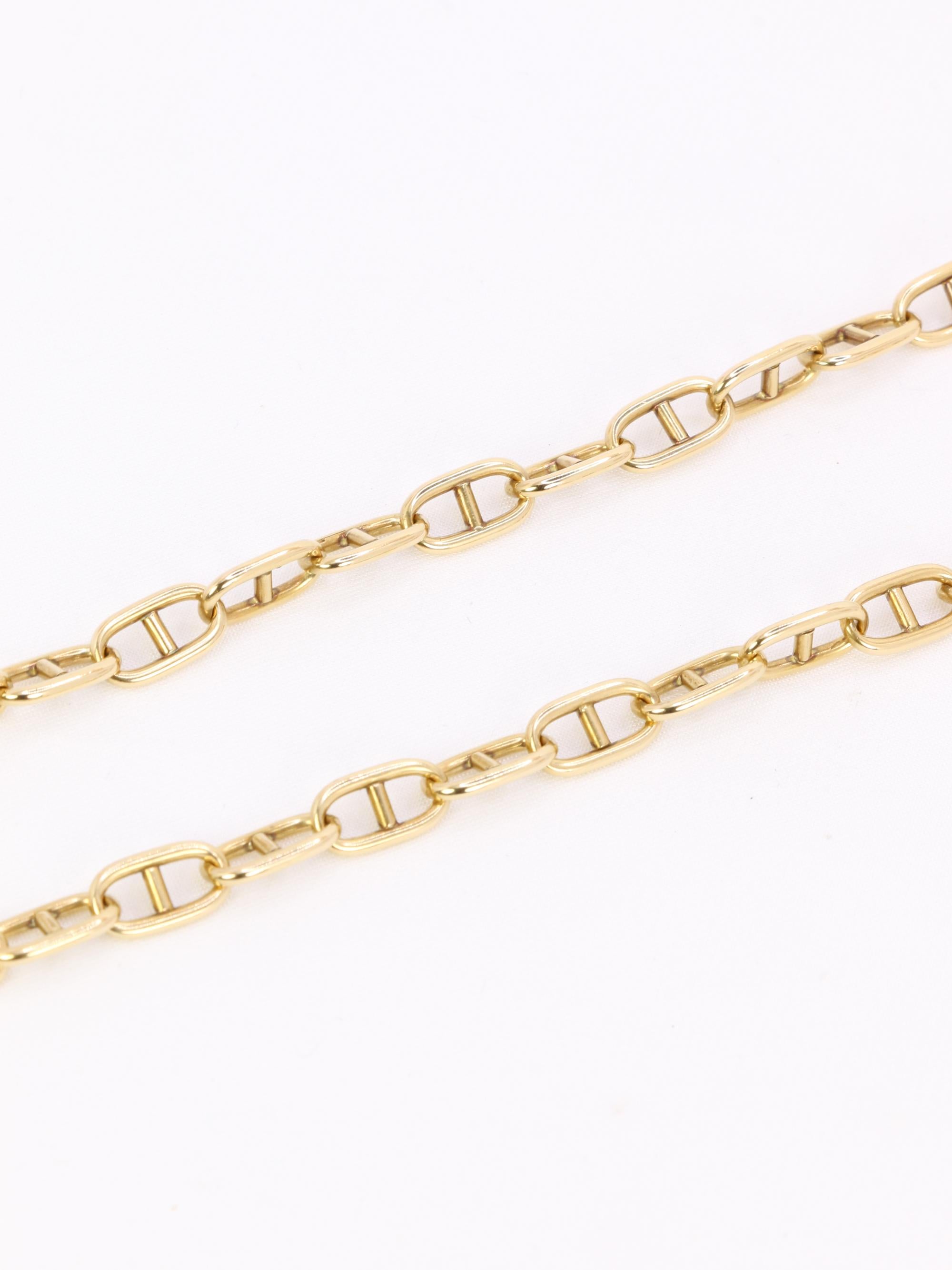 CARTIER Collier Cartier chaîne d'ancre or jaune