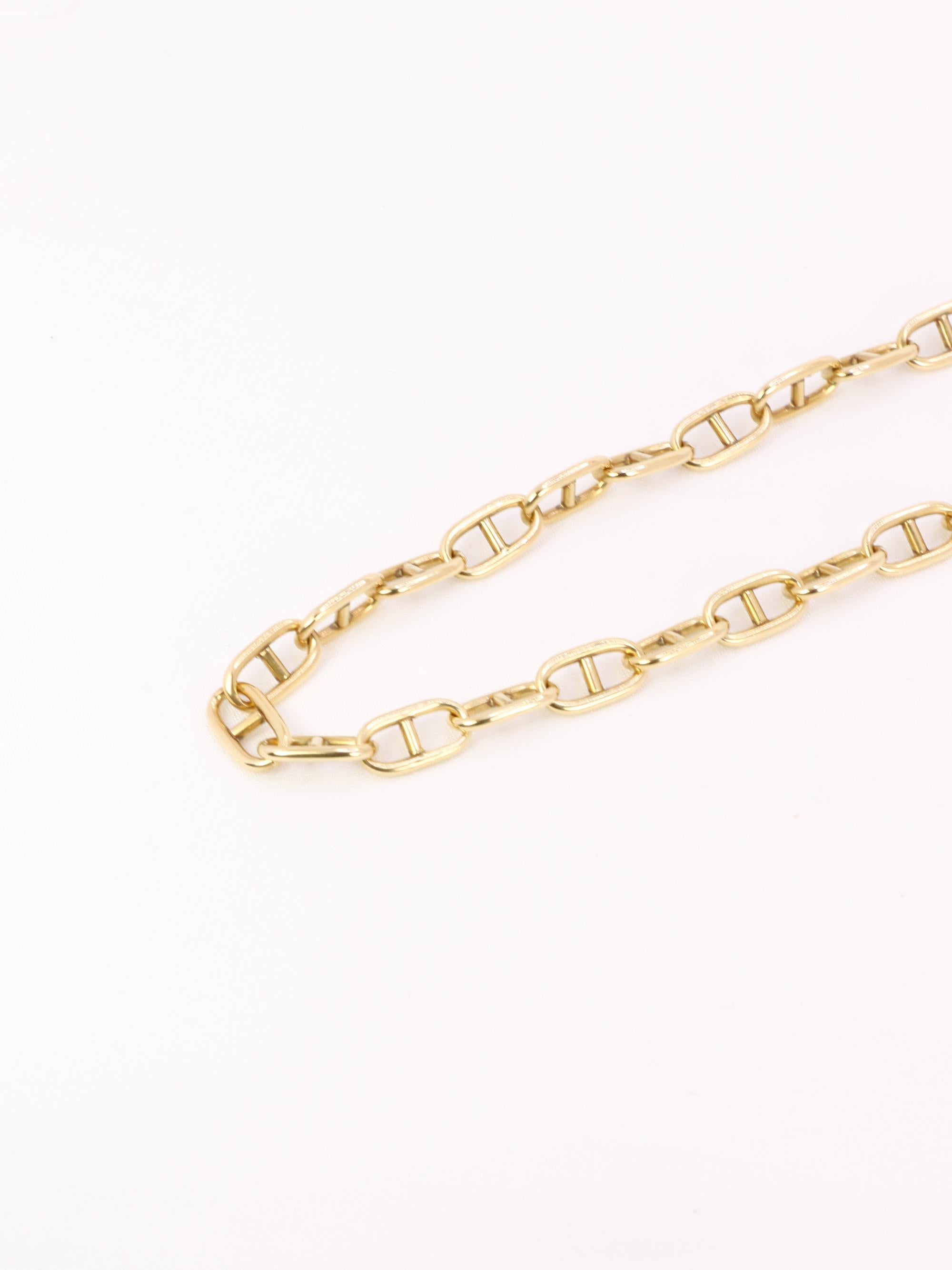 CARTIER Collier Cartier chaîne d'ancre or jaune