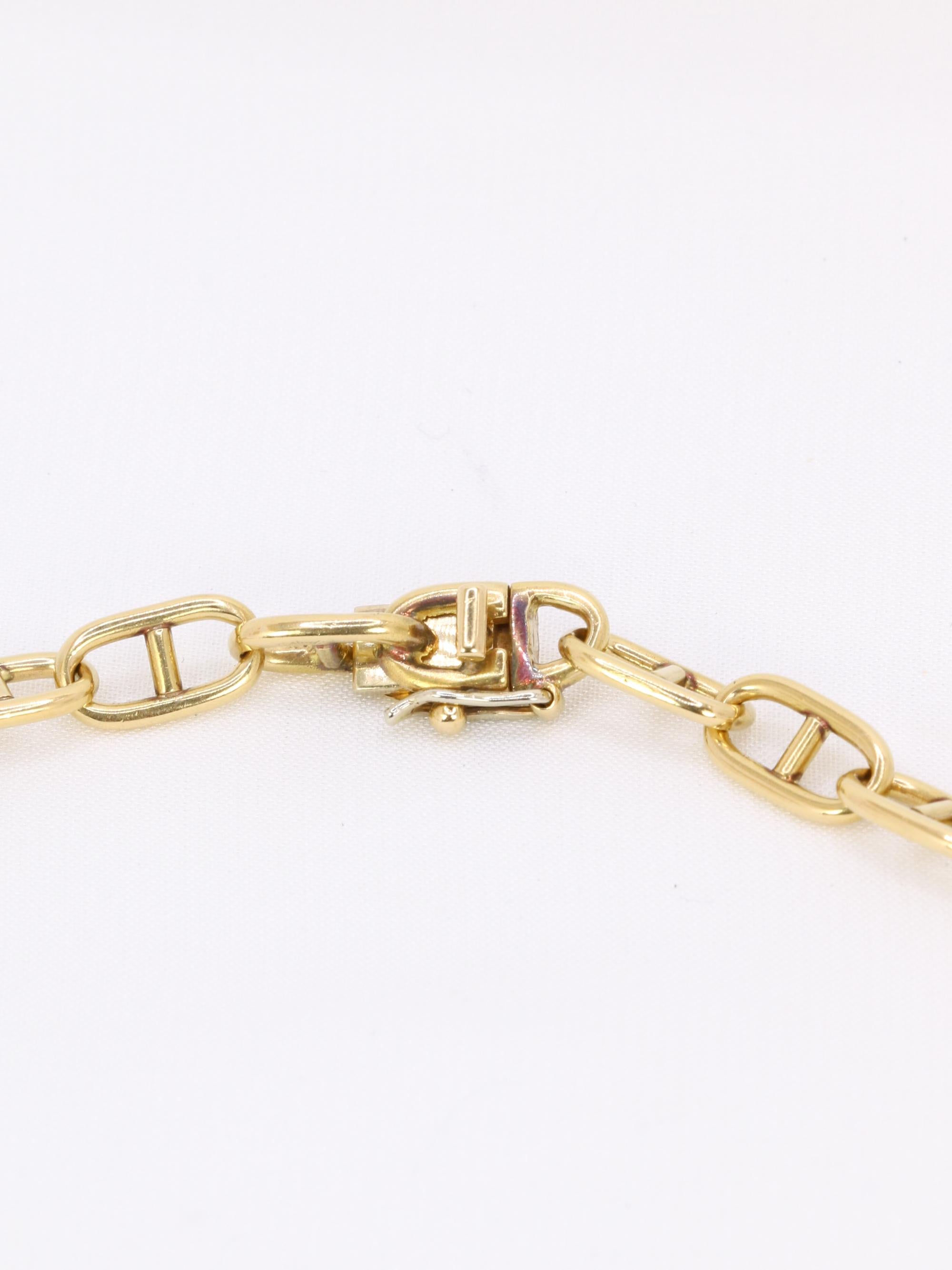 CARTIER Collier Cartier chaîne d'ancre or jaune