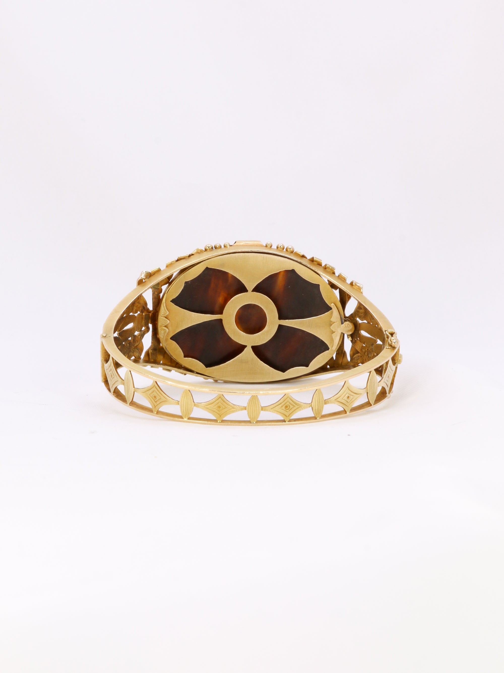 Bracelet Art nouveau camée sur ivoire