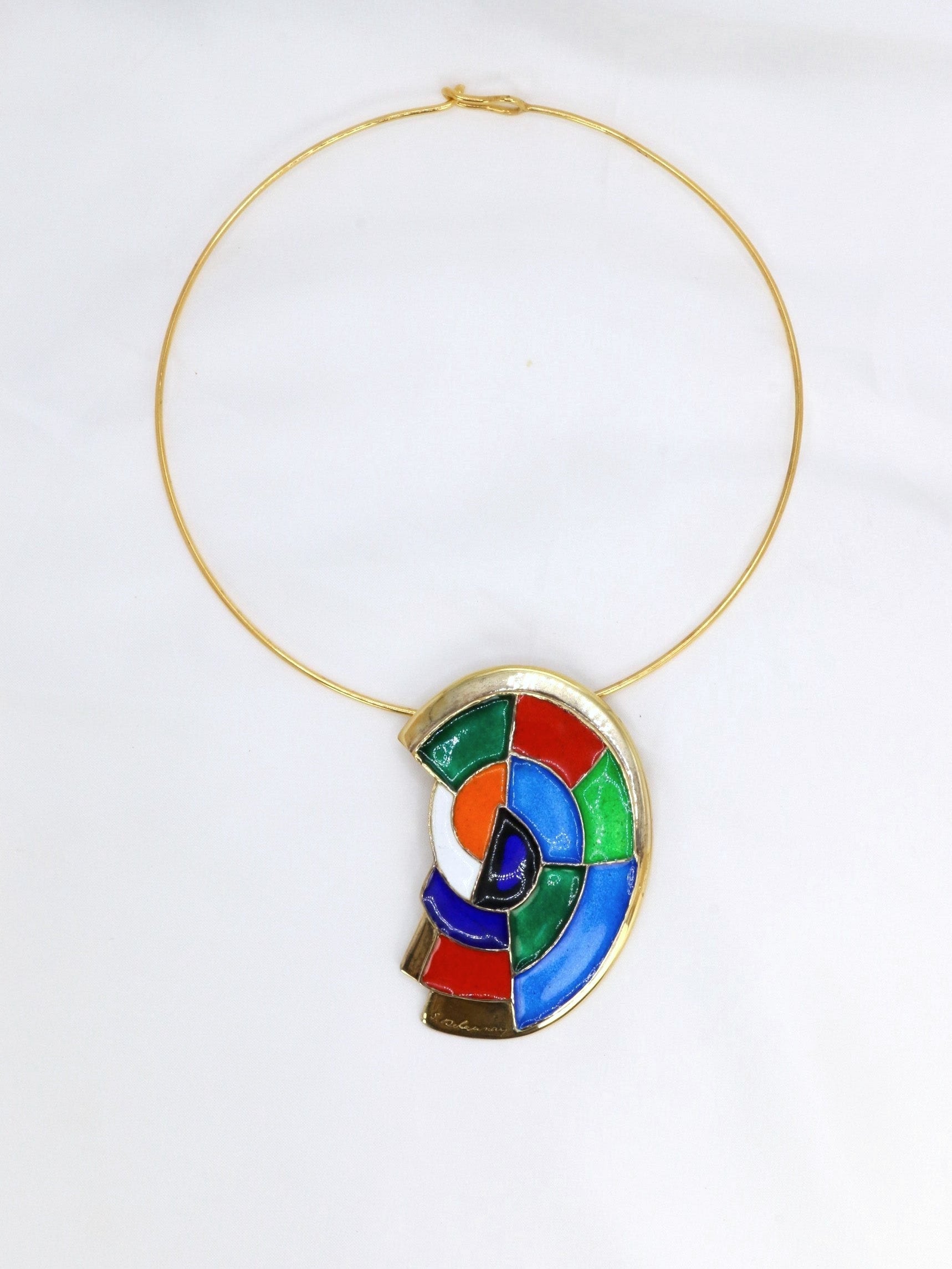 Collier broche SONIA DELAUNAY Edition ARTCURIAL