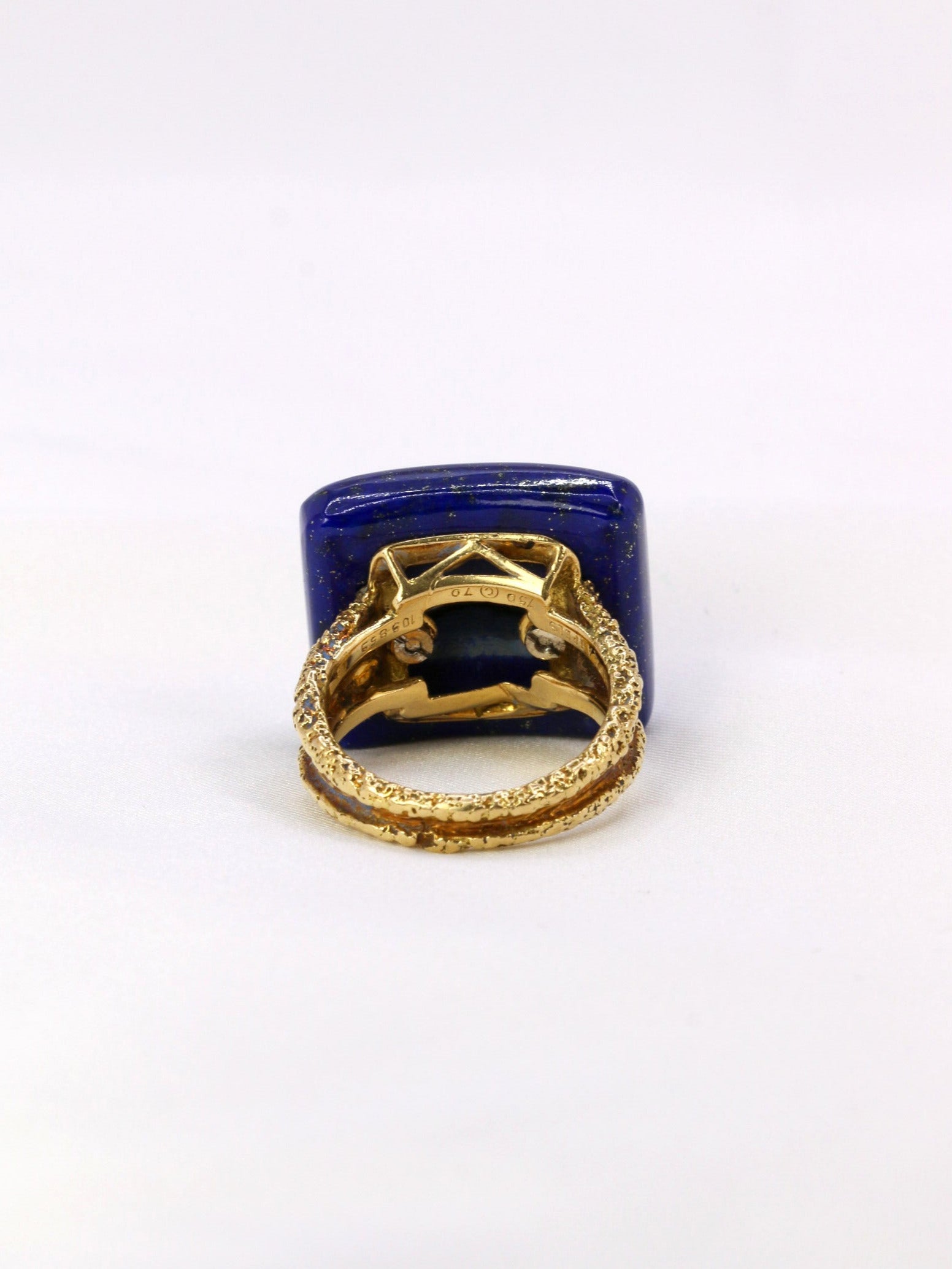 bague vintage van cleef & arpels diamants