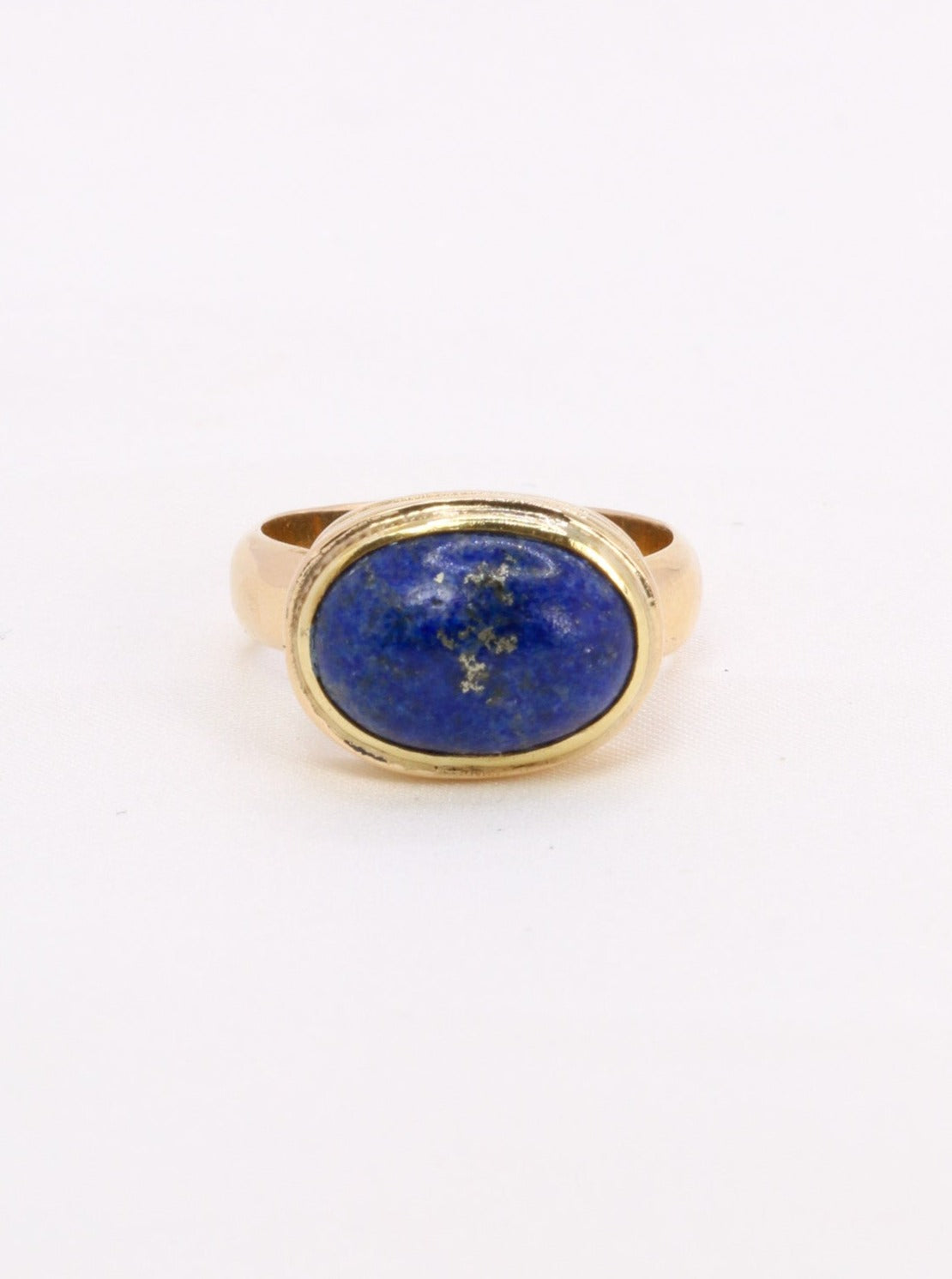 bague vintage or jaune