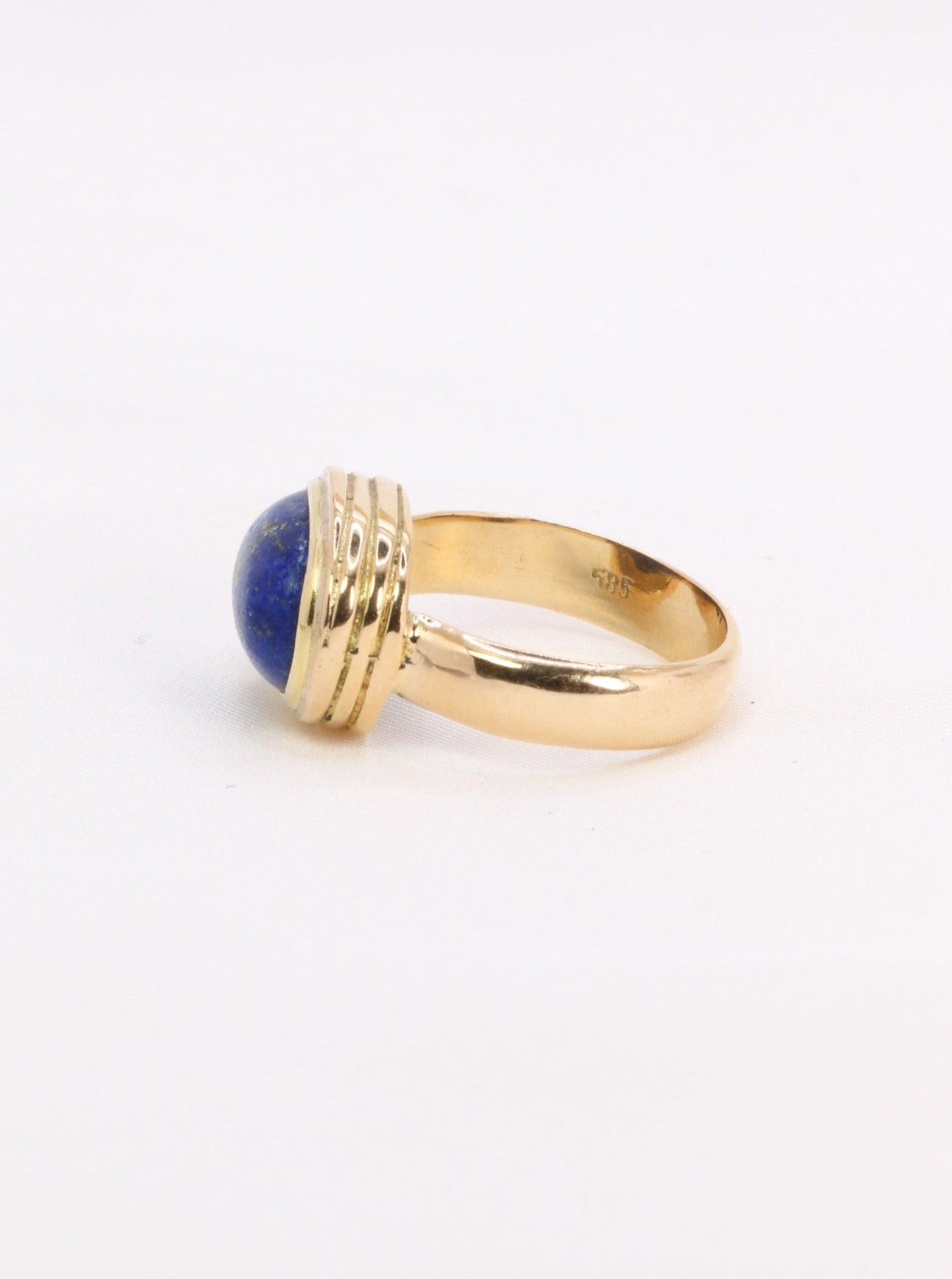 bague ancienne lapis lazuli