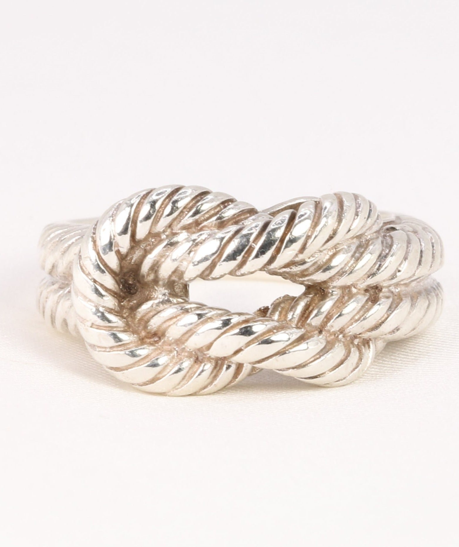 Bague Hermès vintage modèle Audierne en argent