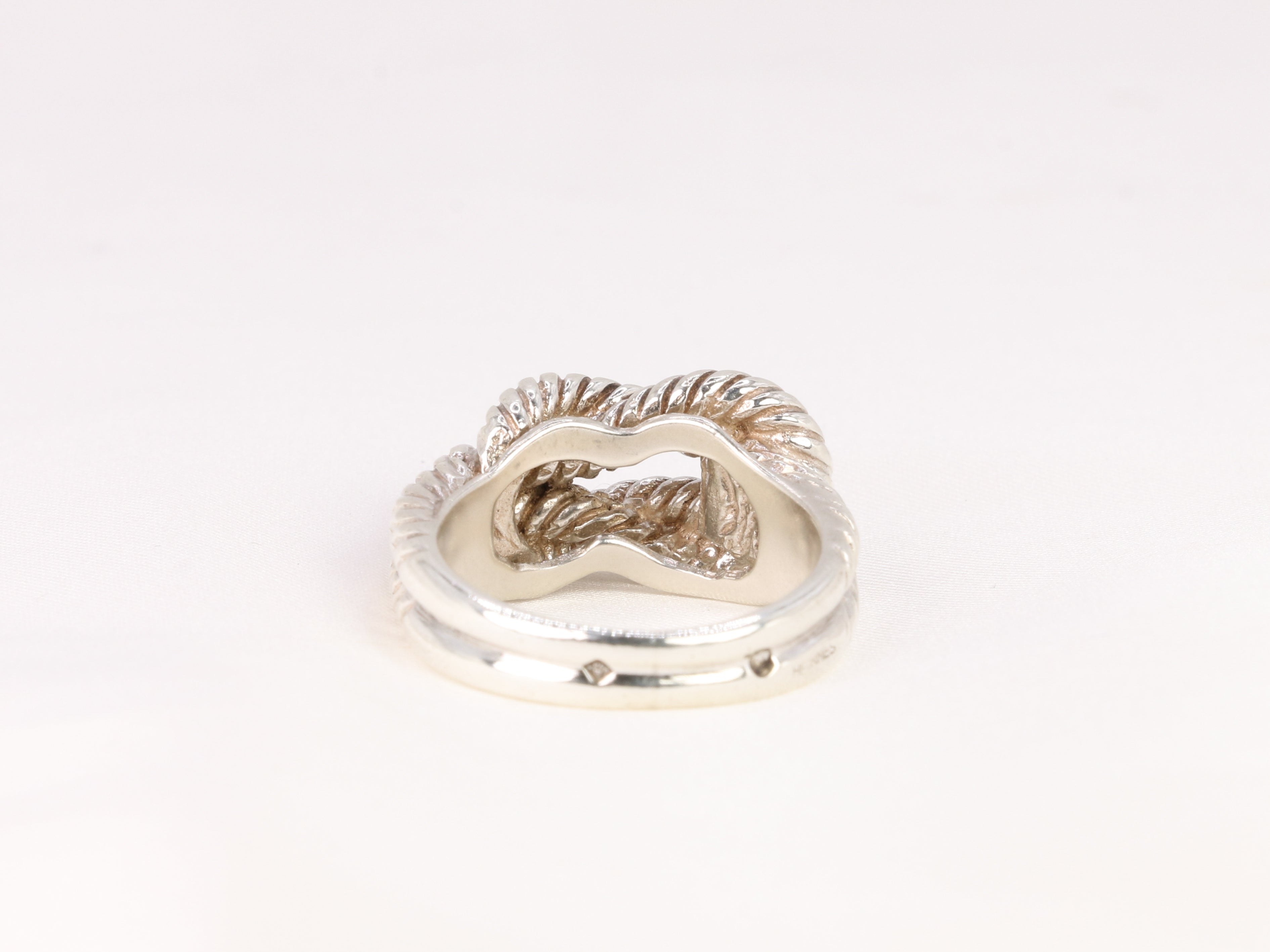 Bague Hermès vintage modèle Audierne en argent