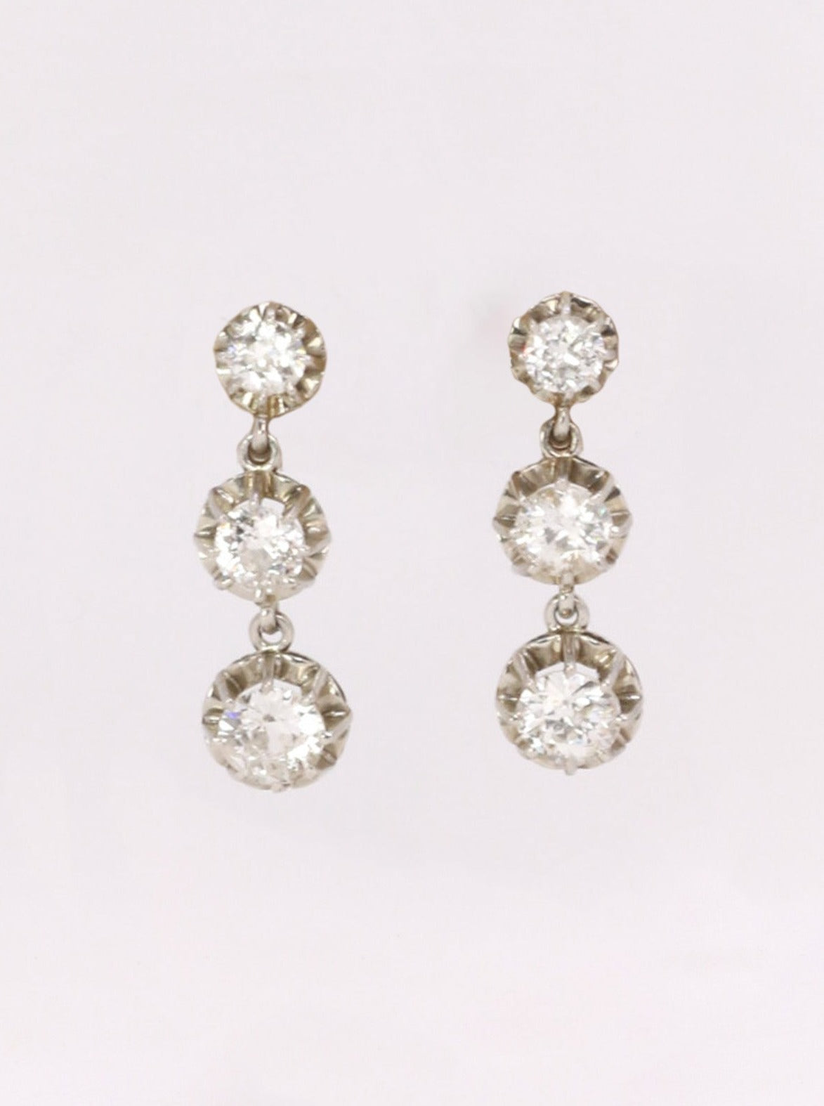 boucles d oreilles diamants