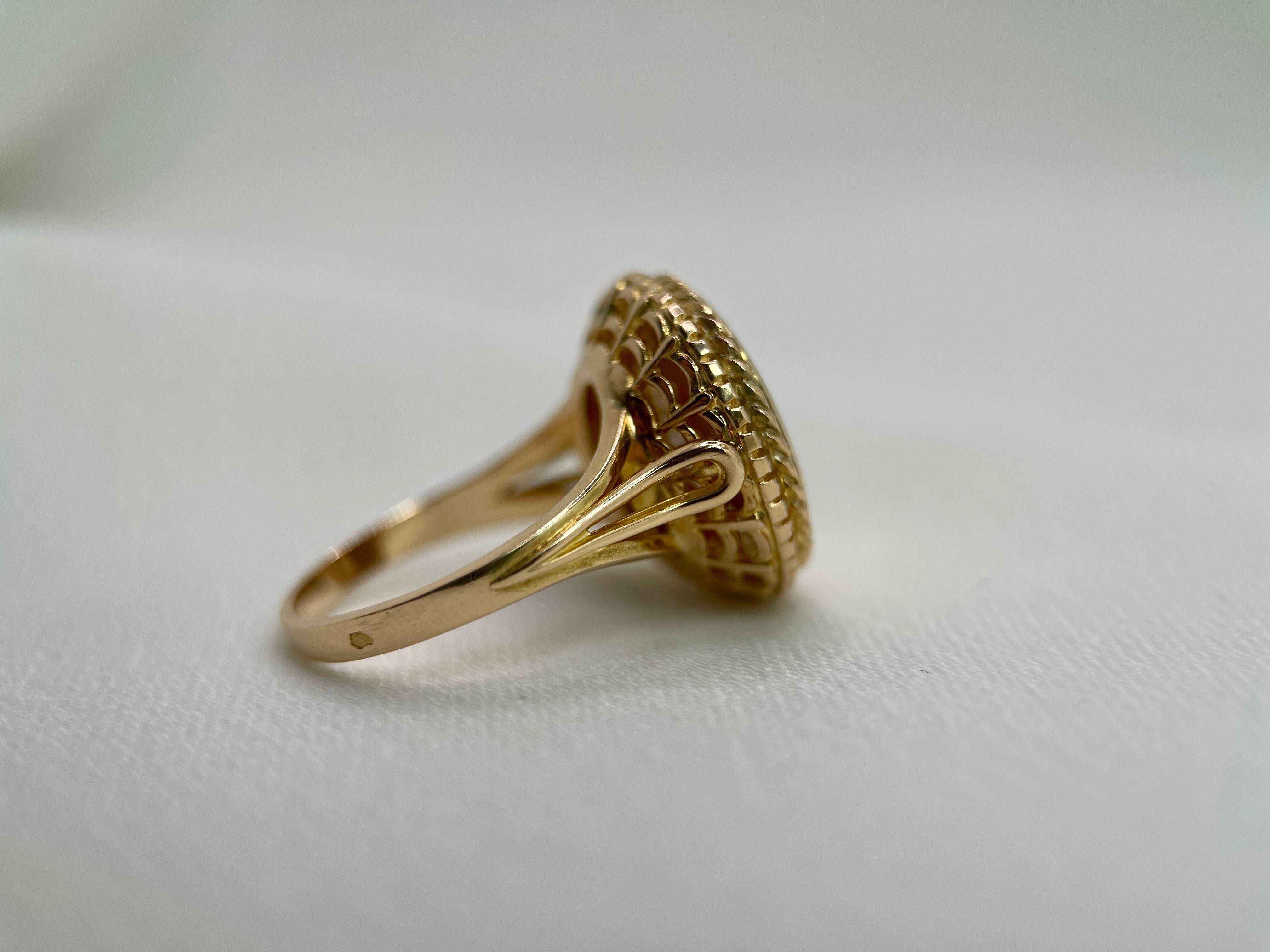 Bague d’Amour Augis en Or Jaune 18k - Plus Hier Moins Demain - A. Augis