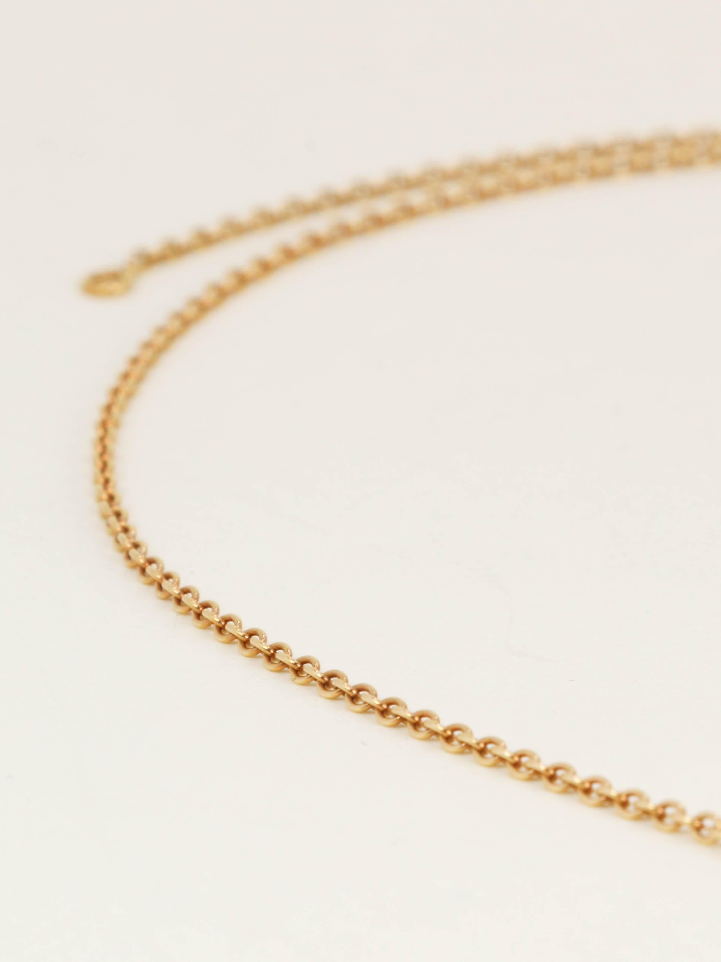 VAN CLEEF & ARPELS Collier Alhambra Papillon Corail - 1976