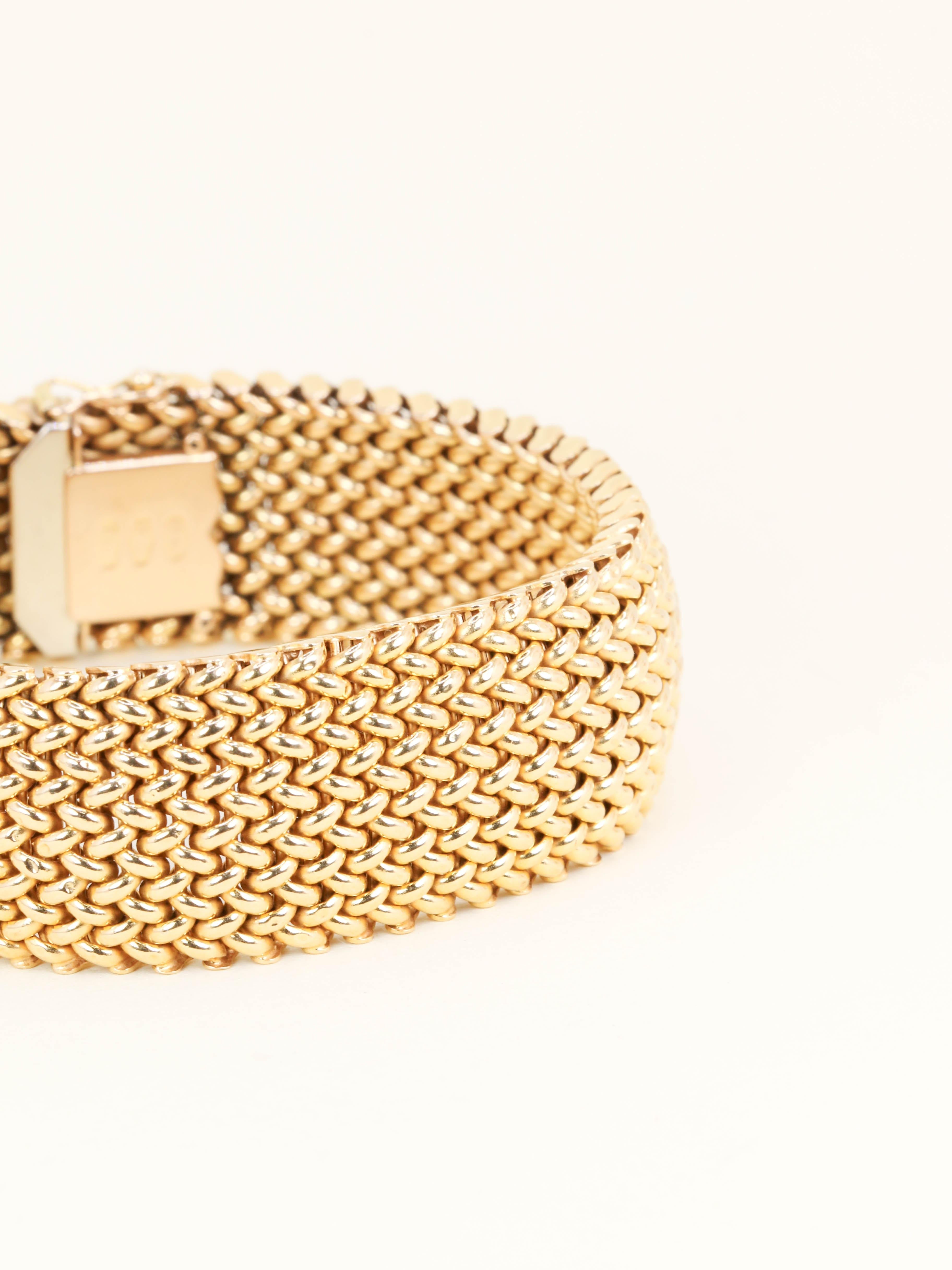 UnoAErre Bracelet maille milanaise or jaune