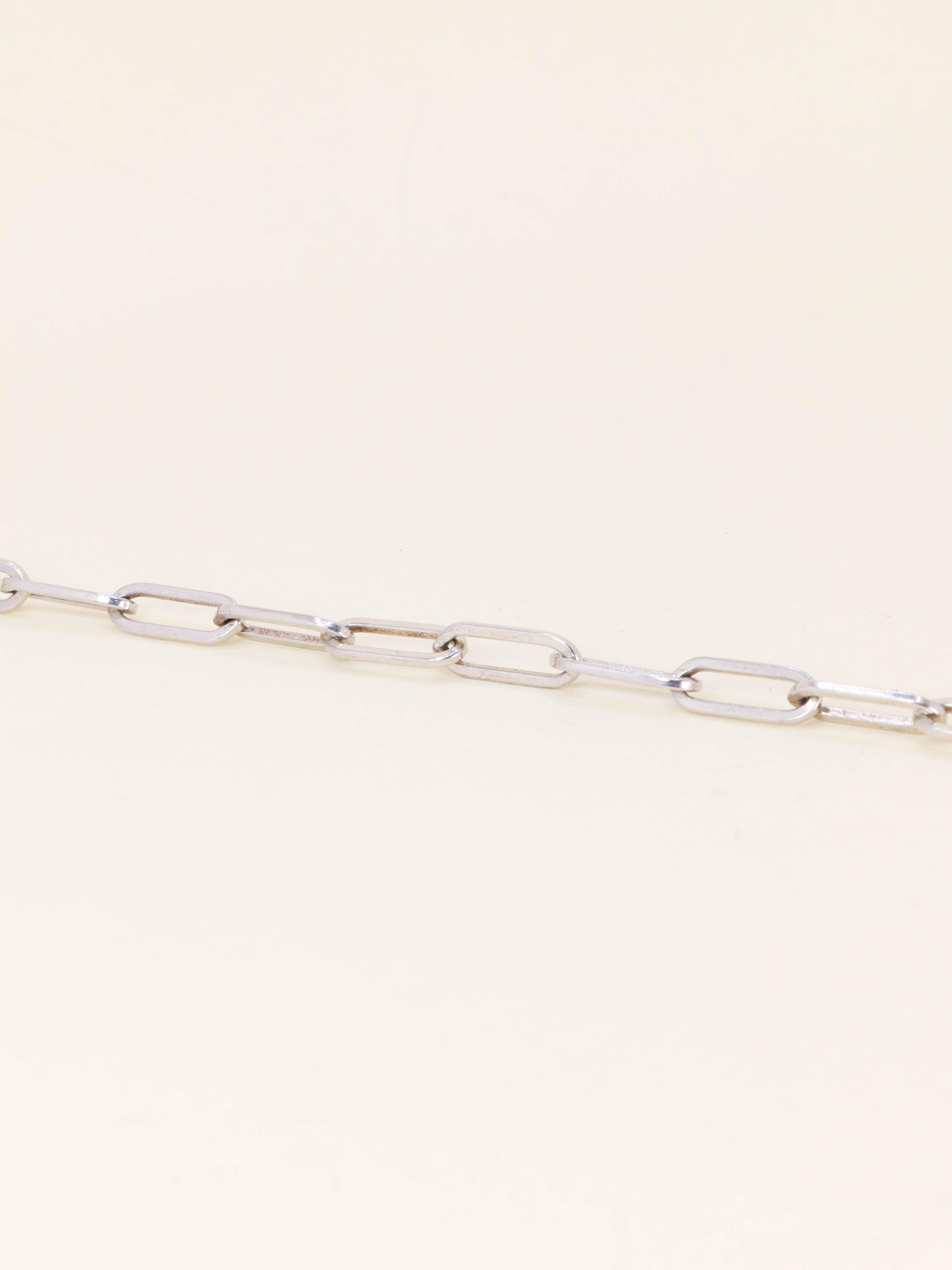 DINH VAN Collier Menottes argent - très grand modèle