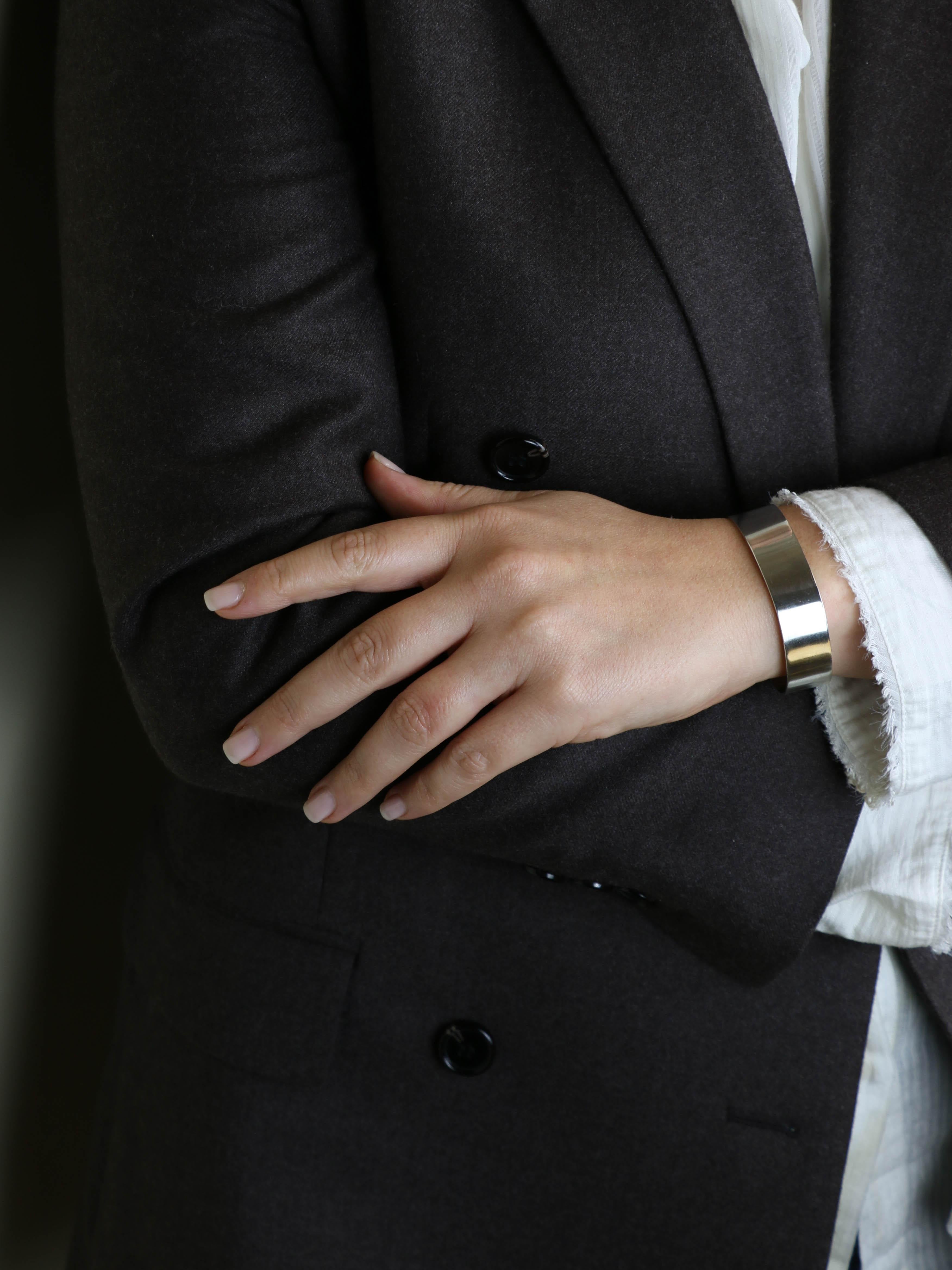 DINH VAN Bracelet jonc vintage carré