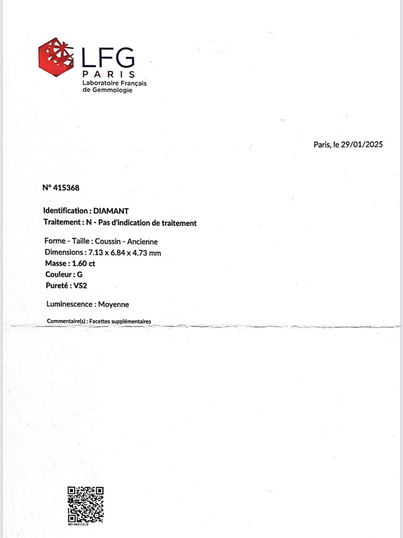 Bague toi et moi saphir diamant taille ancienne