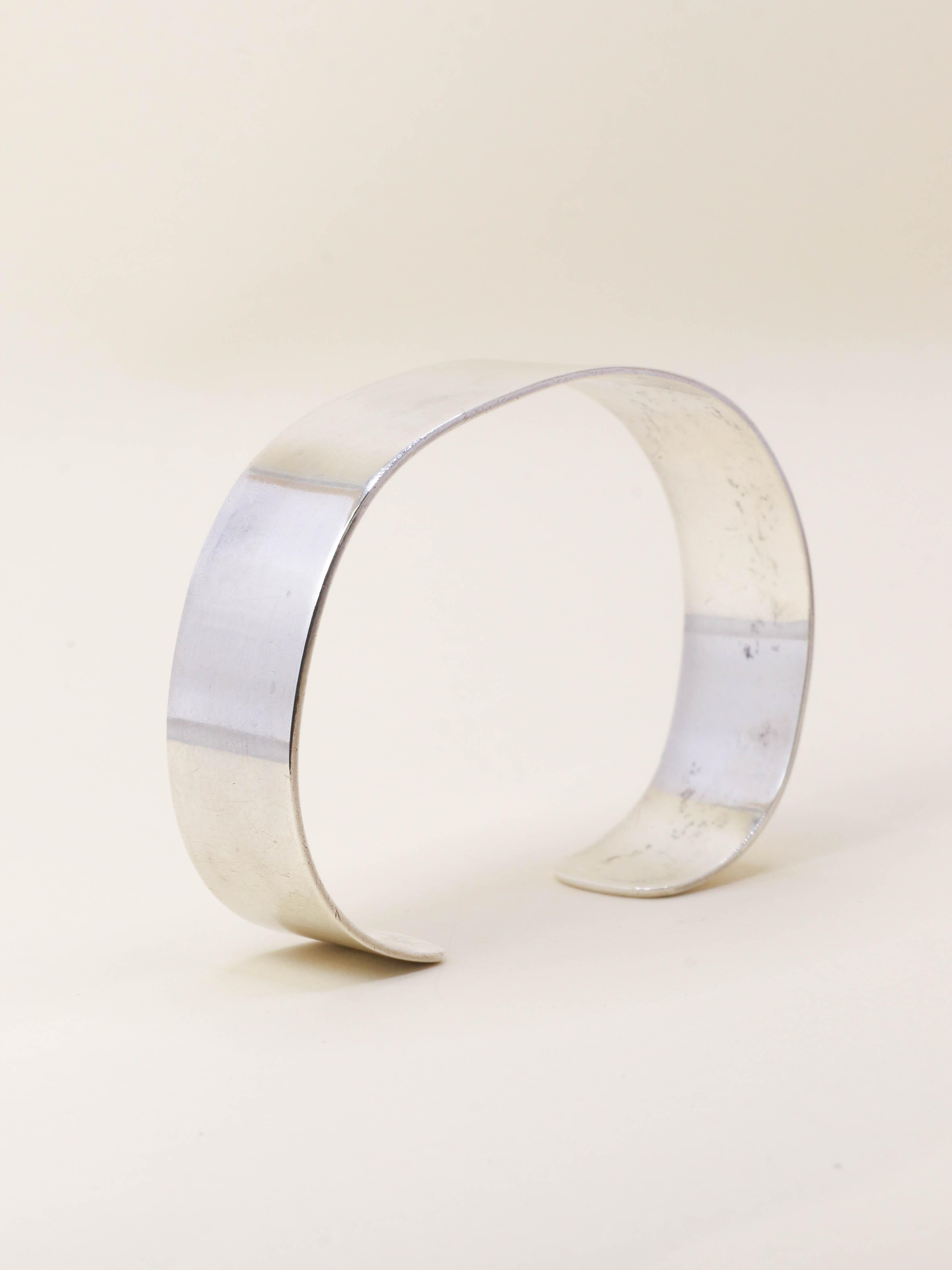 DINH VAN Bracelet jonc vintage carré