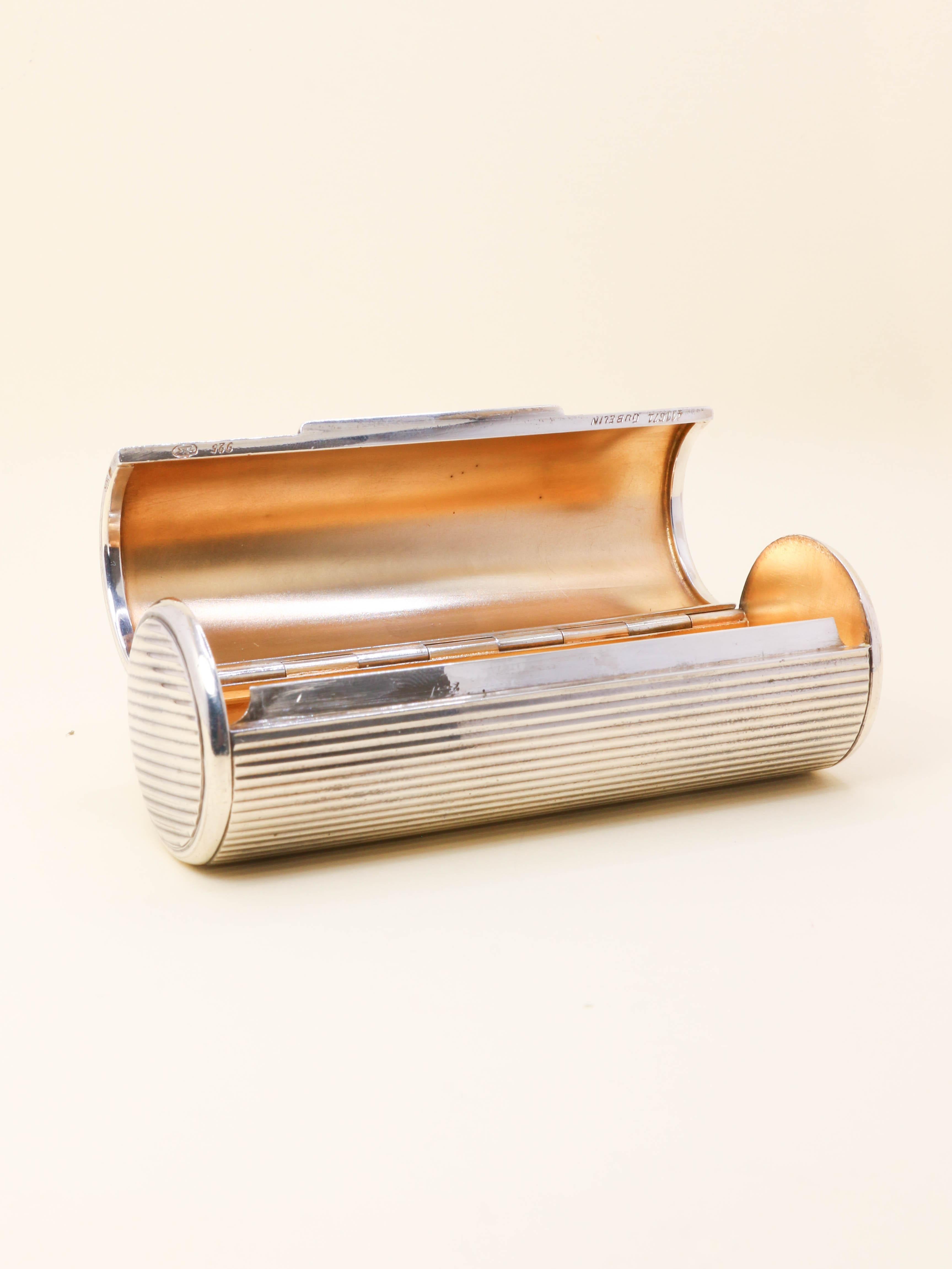 GUBELIN Boîte à cigarettes en argent