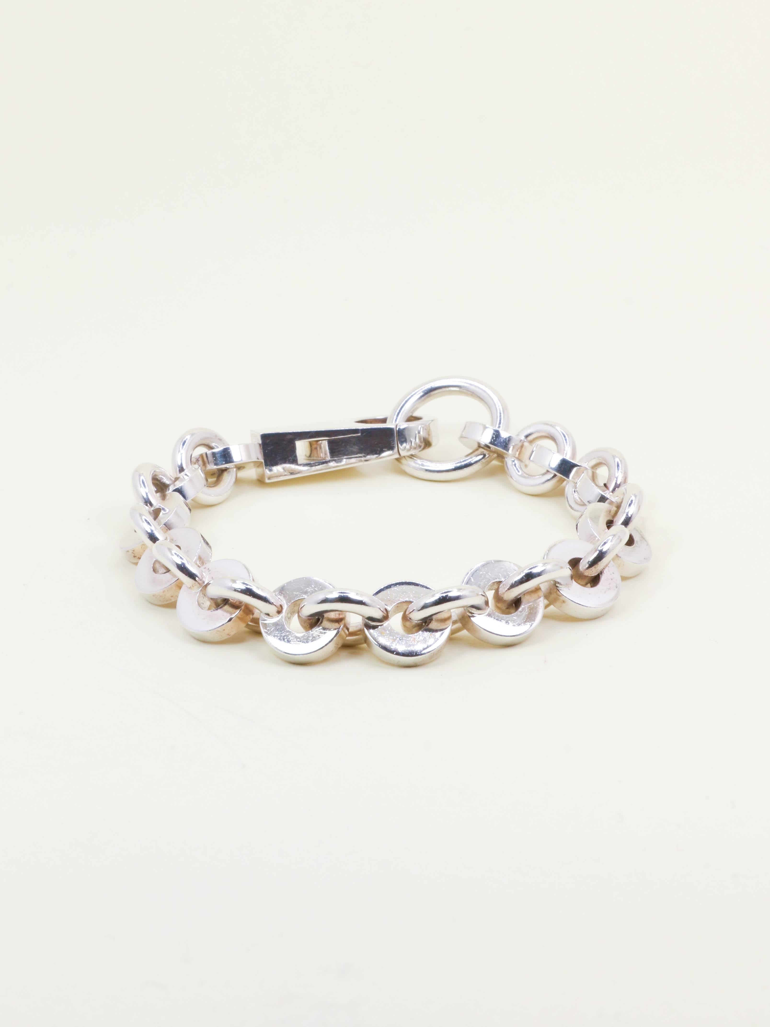 HERMES Bracelet Voltige Argent