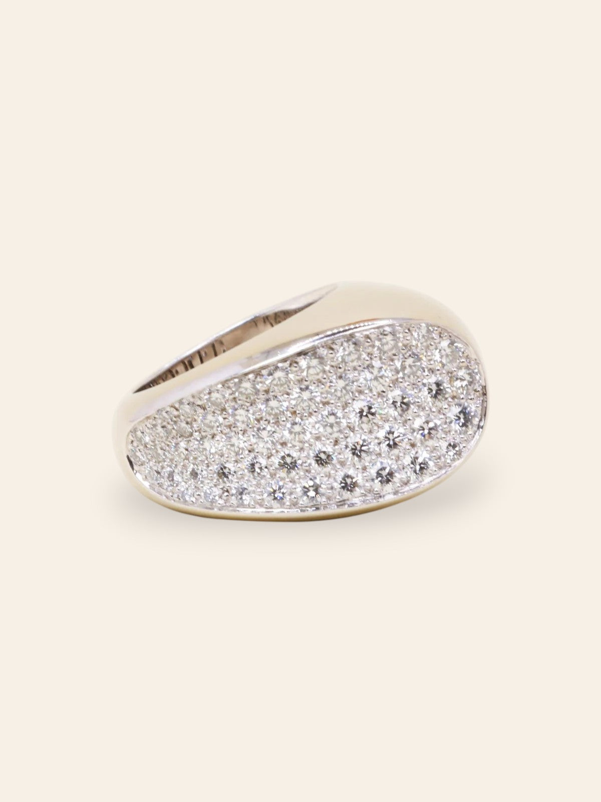 FRED Bague Candy or blanc diamants