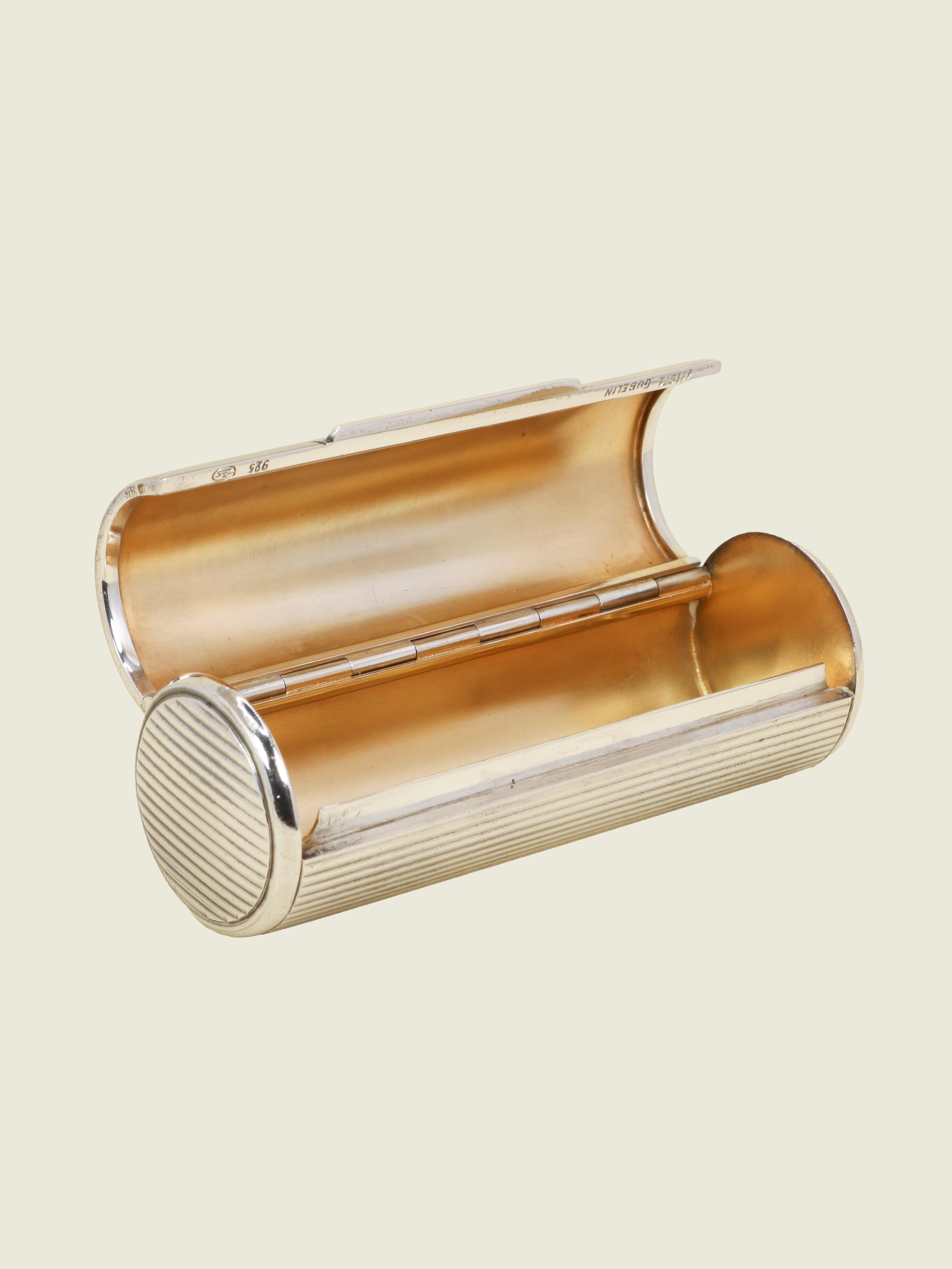 GUBELIN Boîte à cigarettes en argent