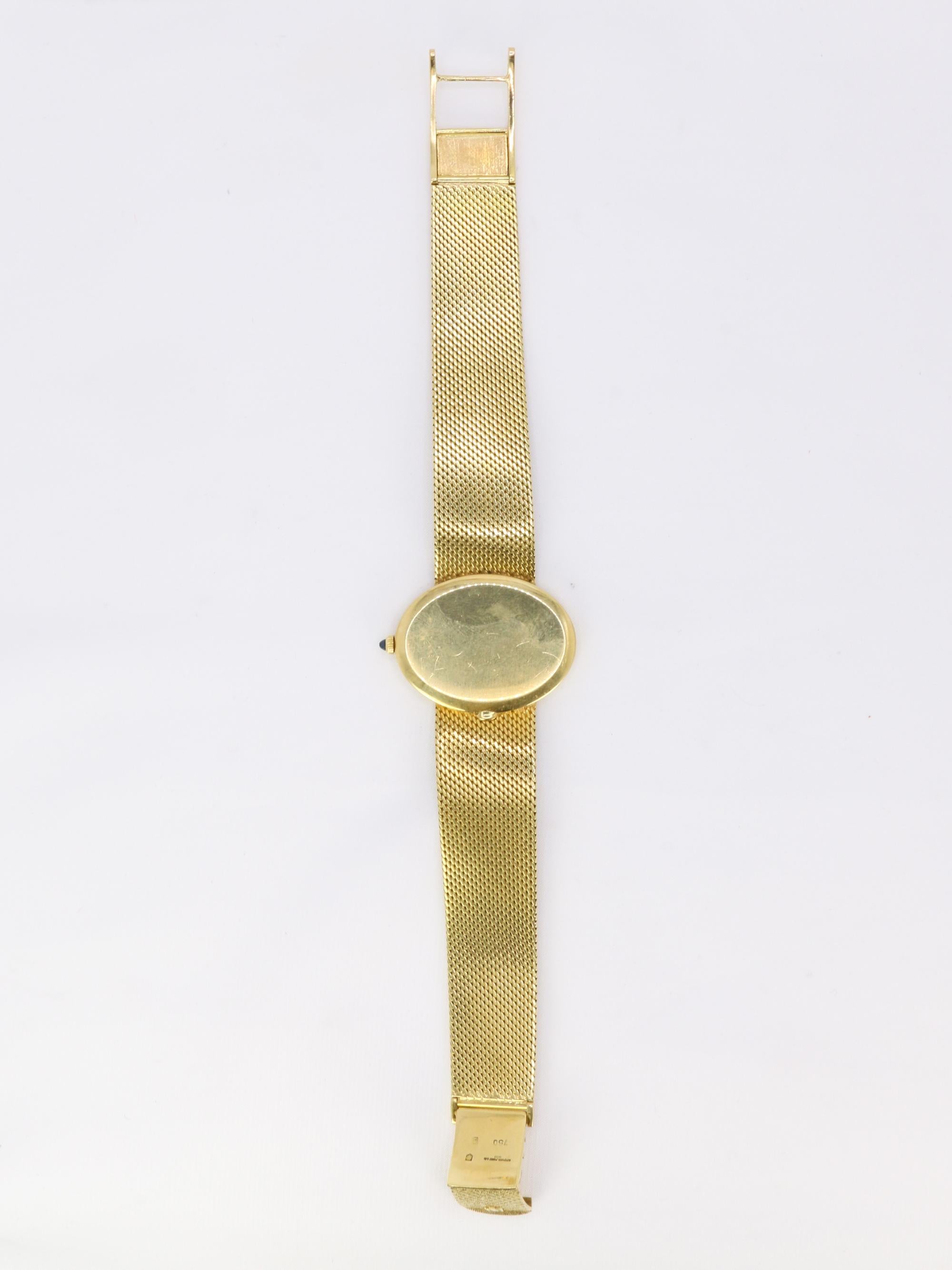 AUDEMARS PIGUET x GUBELIN Montre vintage or jaune