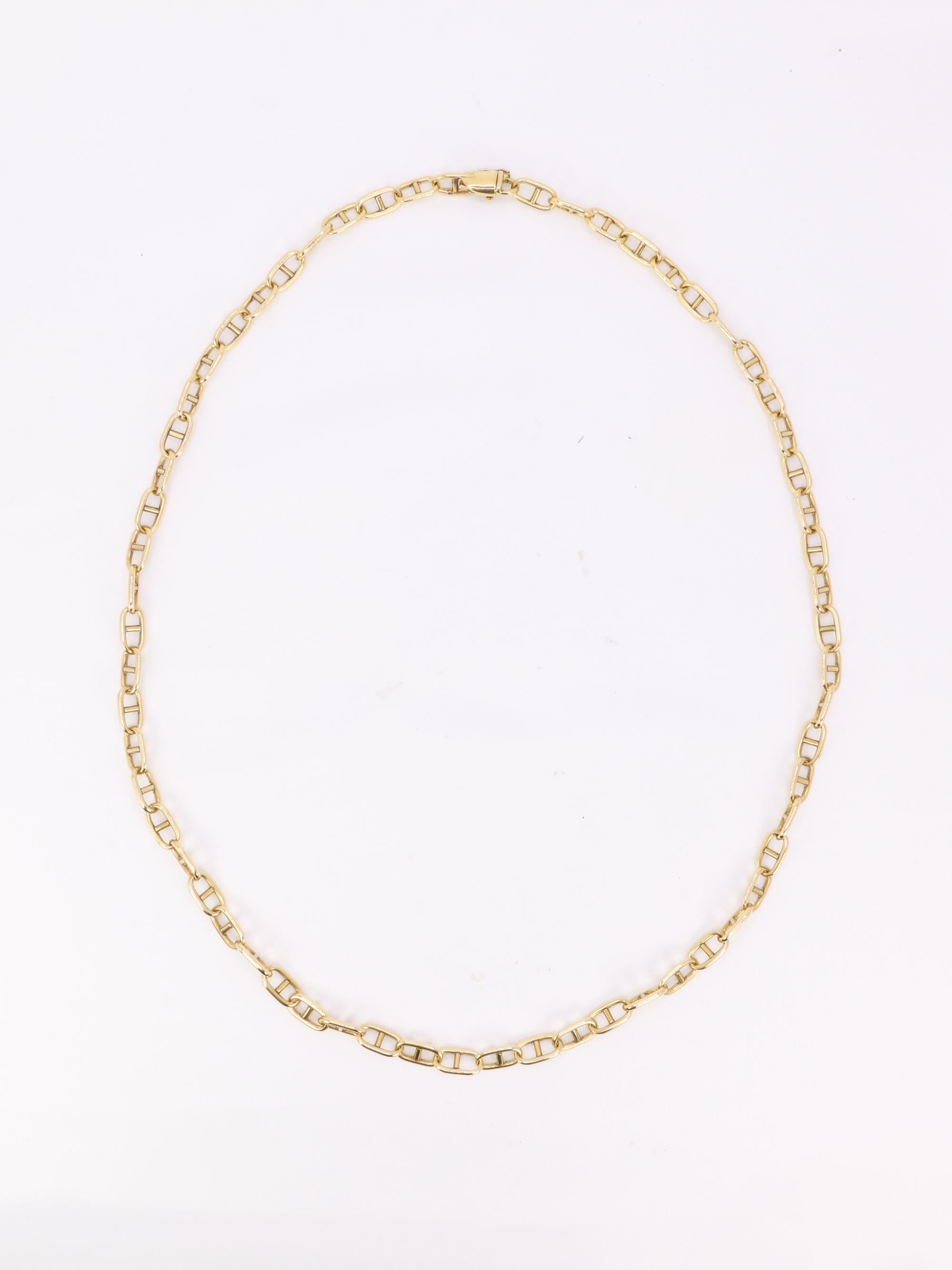CARTIER Collier Cartier chaîne d'ancre or jaune