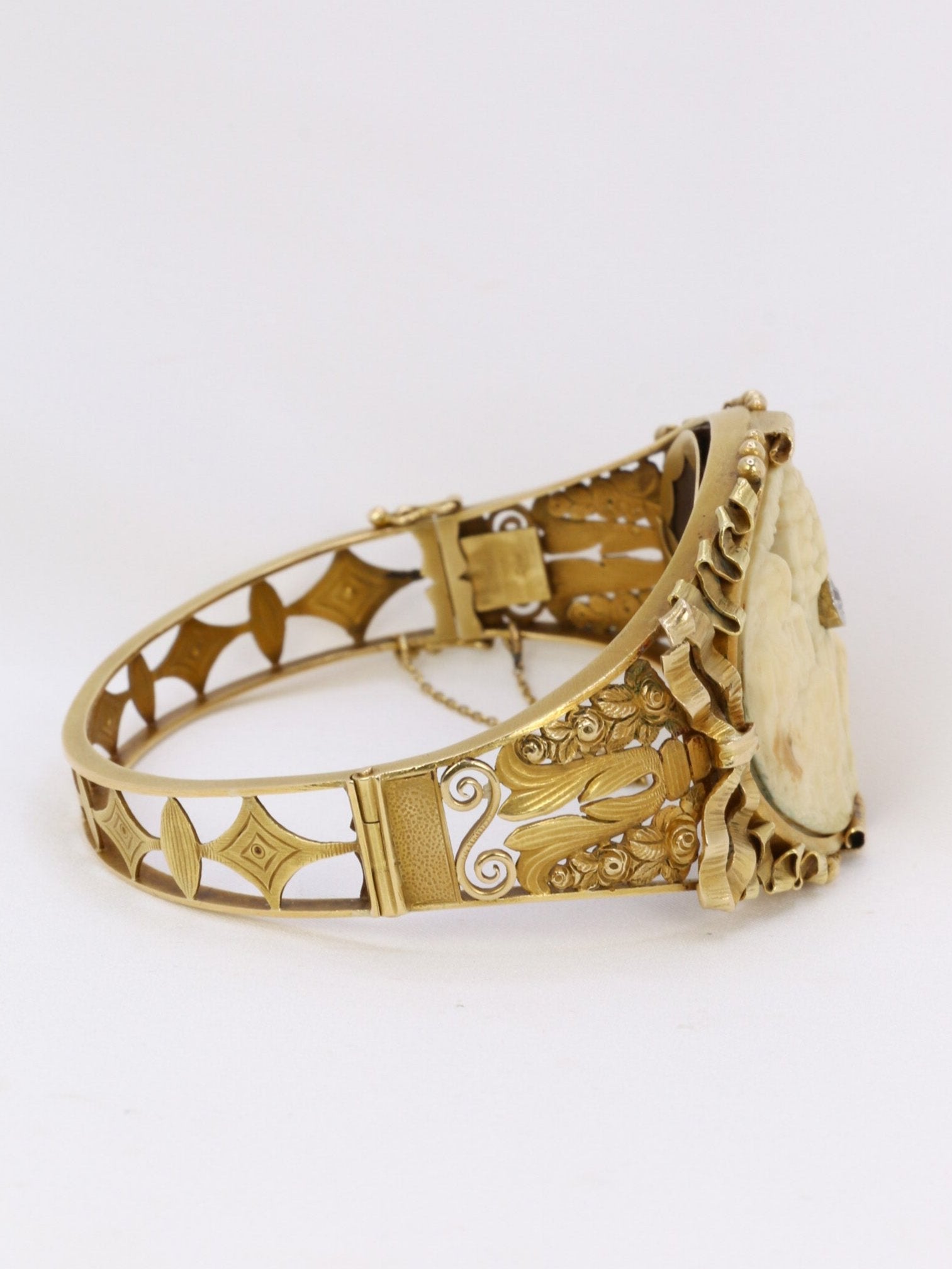 Bracelet Art nouveau camé