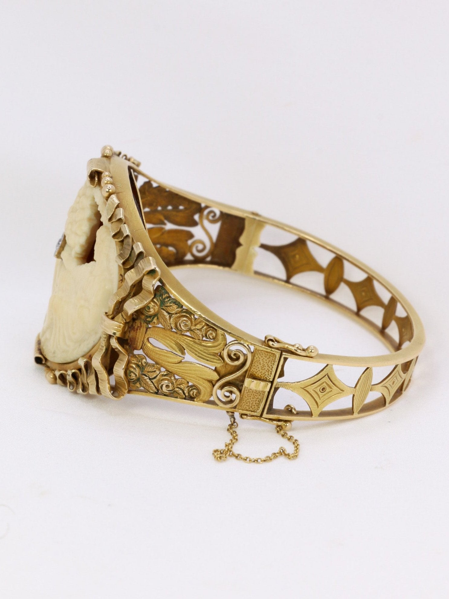 Bracelet Art nouveau camé