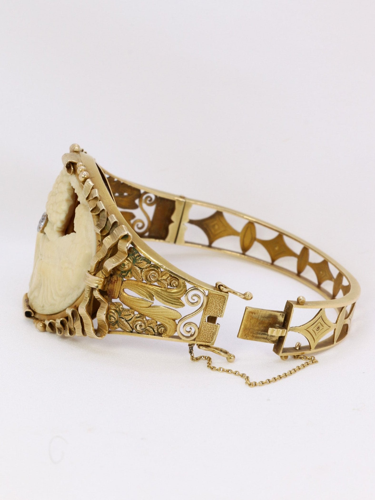 Bracelet Art nouveau camé