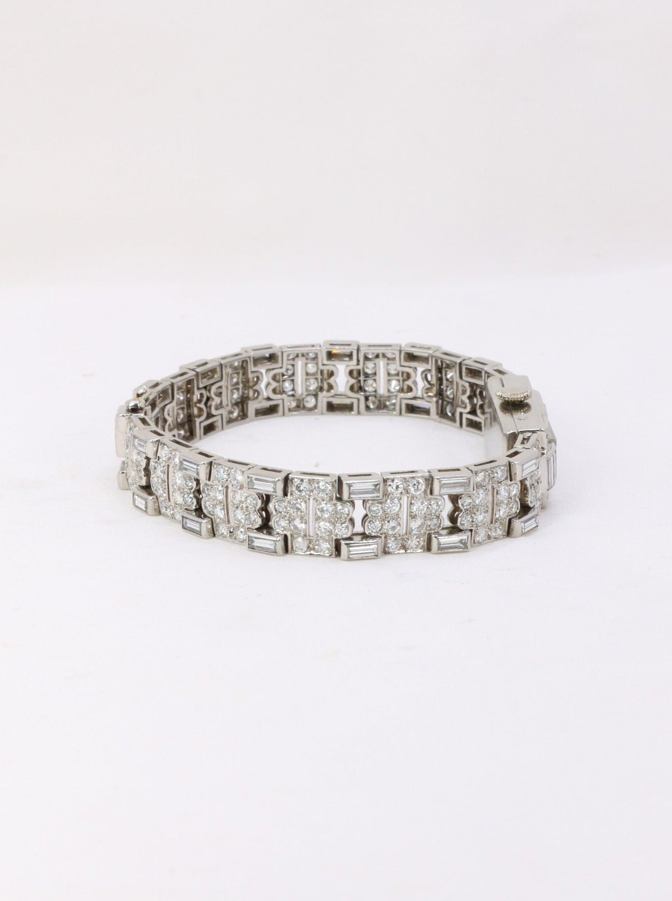 bracelet art deco diamants