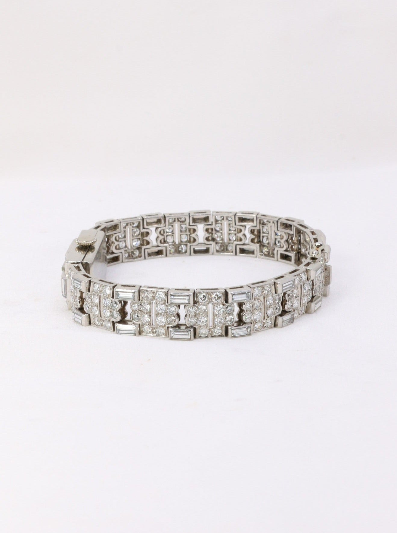 bracelet art deco diamants