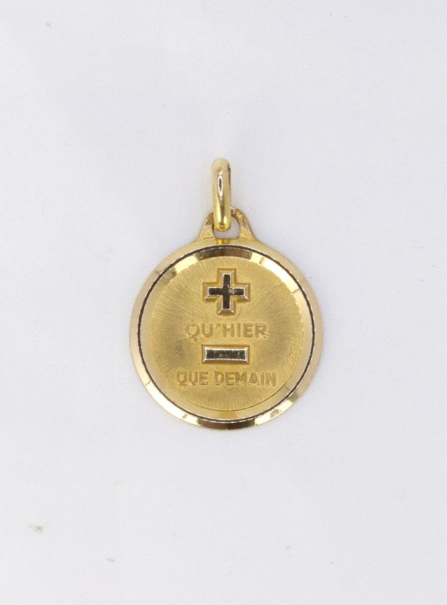 Augis Love Medal “The original” in gold, more than yesterday less than tomorrow