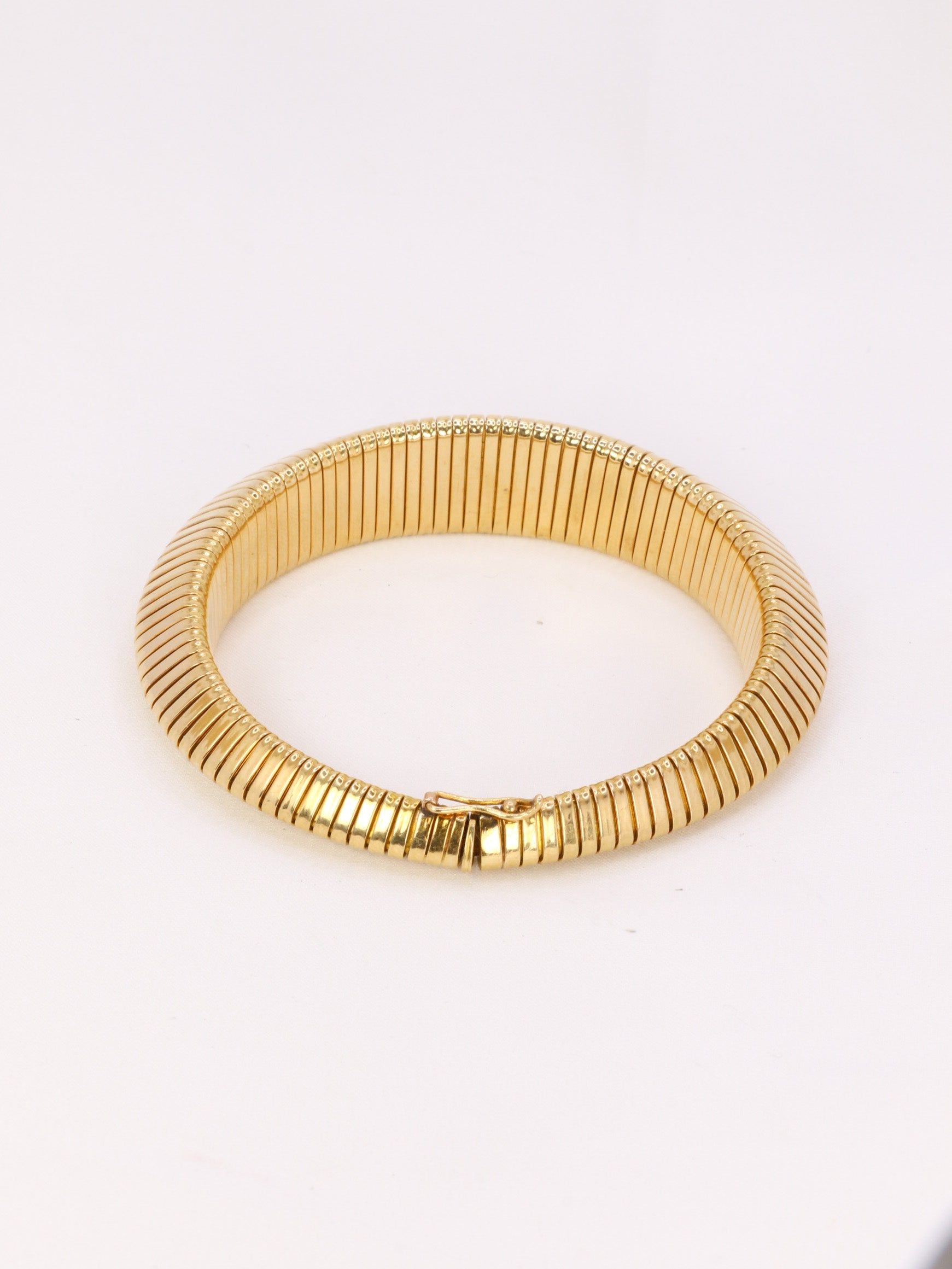 Bracelet tubogas or jaune