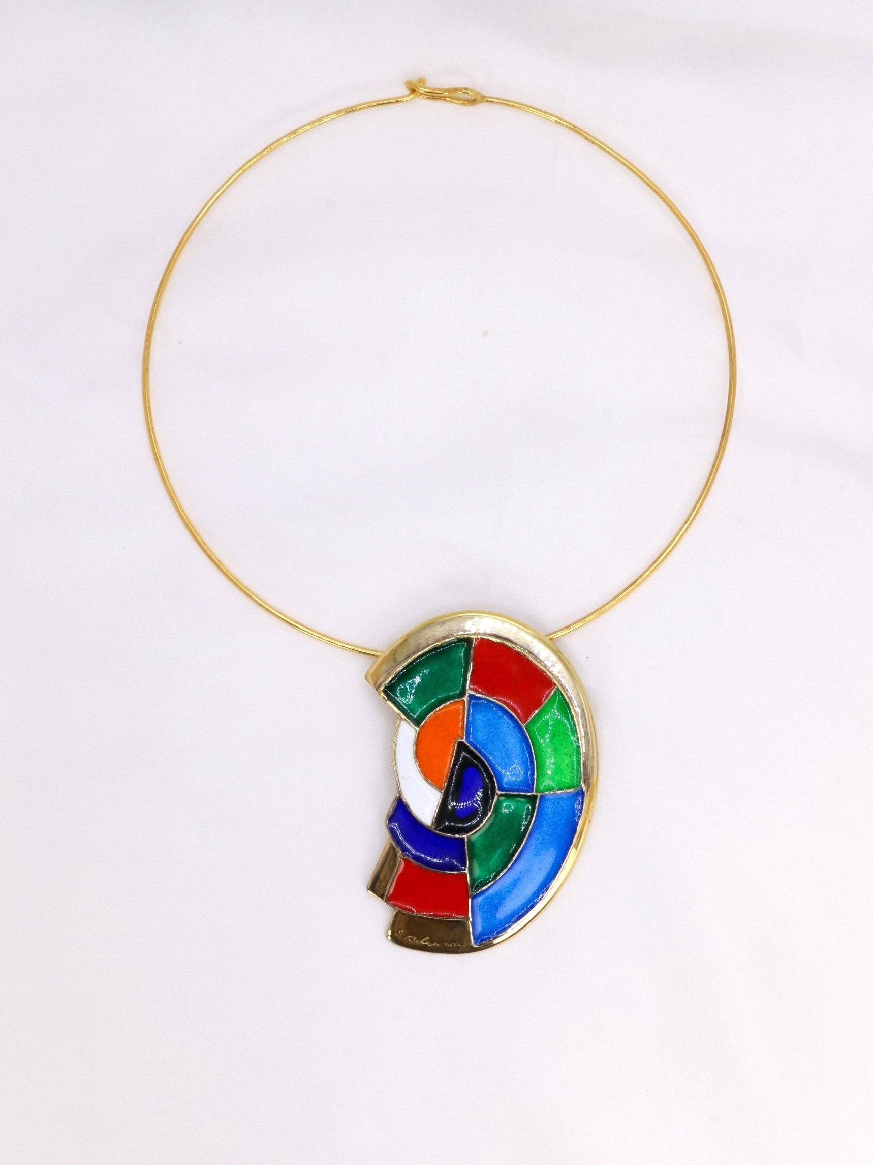 Collier broche SONIA DELAUNAY Edition ARTCURIAL