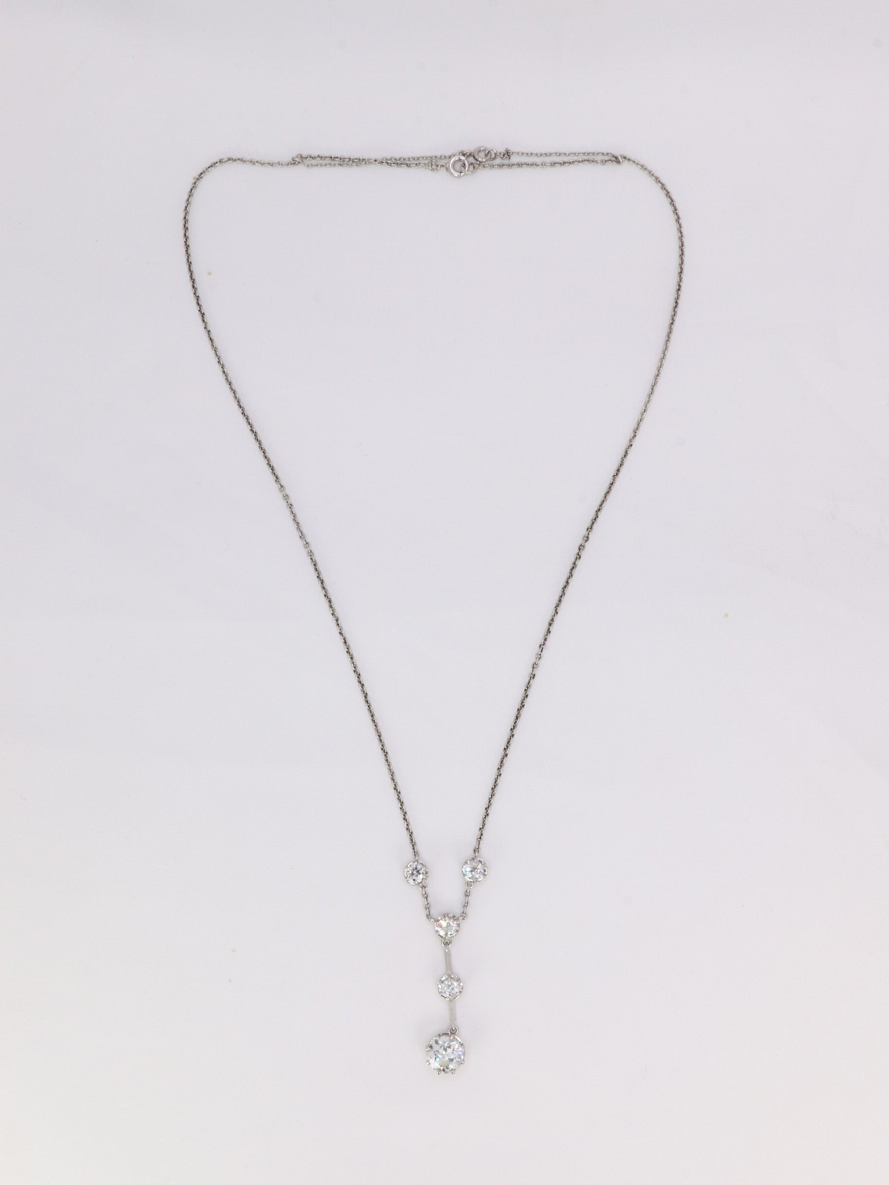 collier ancien diamants