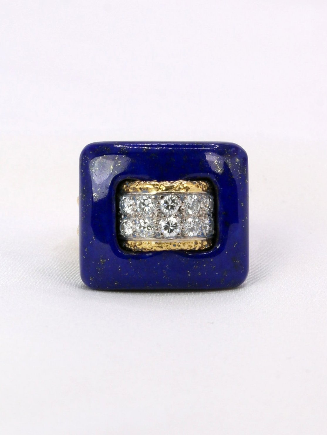 Bague Van Cleef & Arpels or diamants lapis lazuli