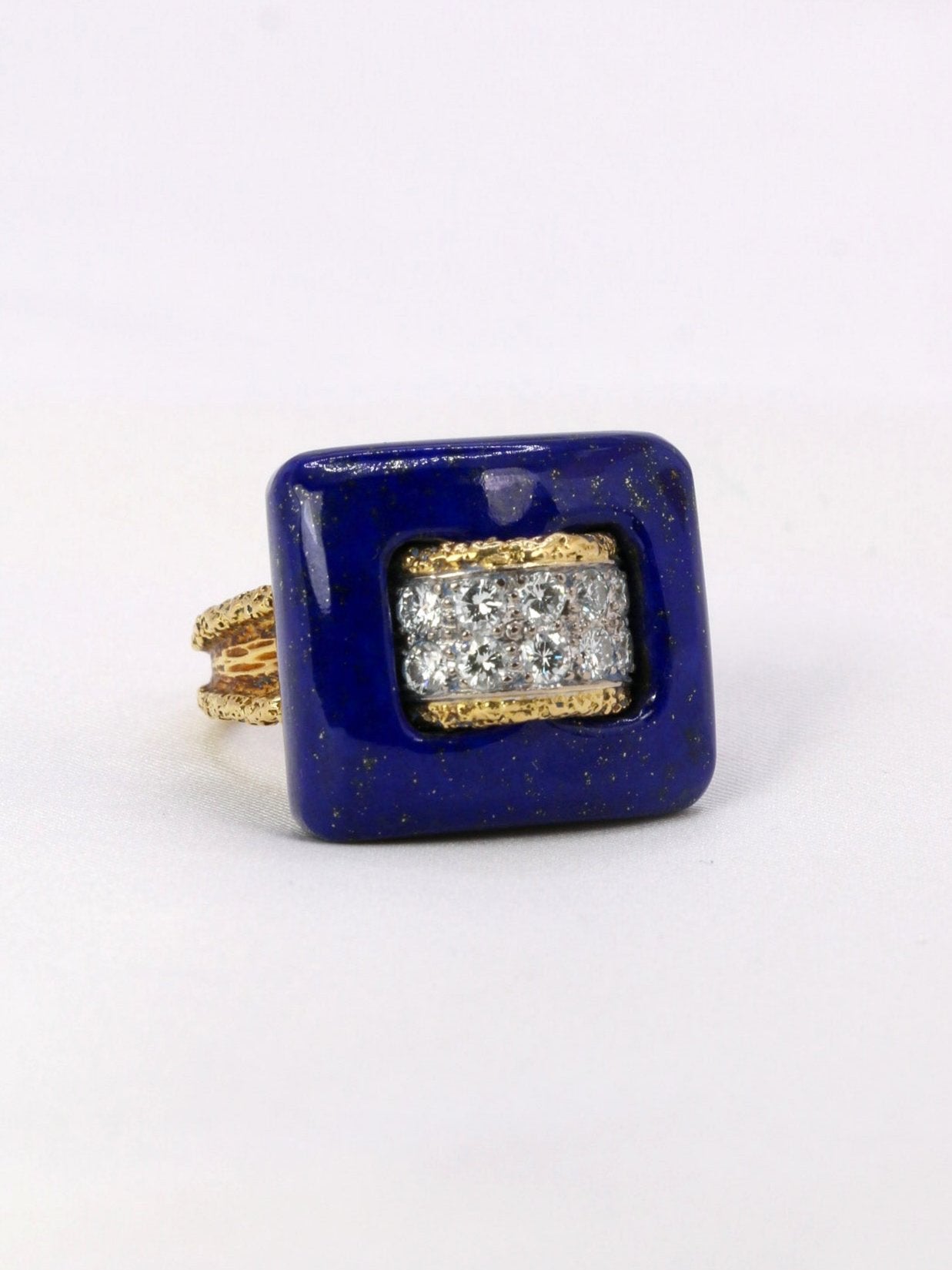 Bague Van Cleef & Arpels or diamants lapis lazuli