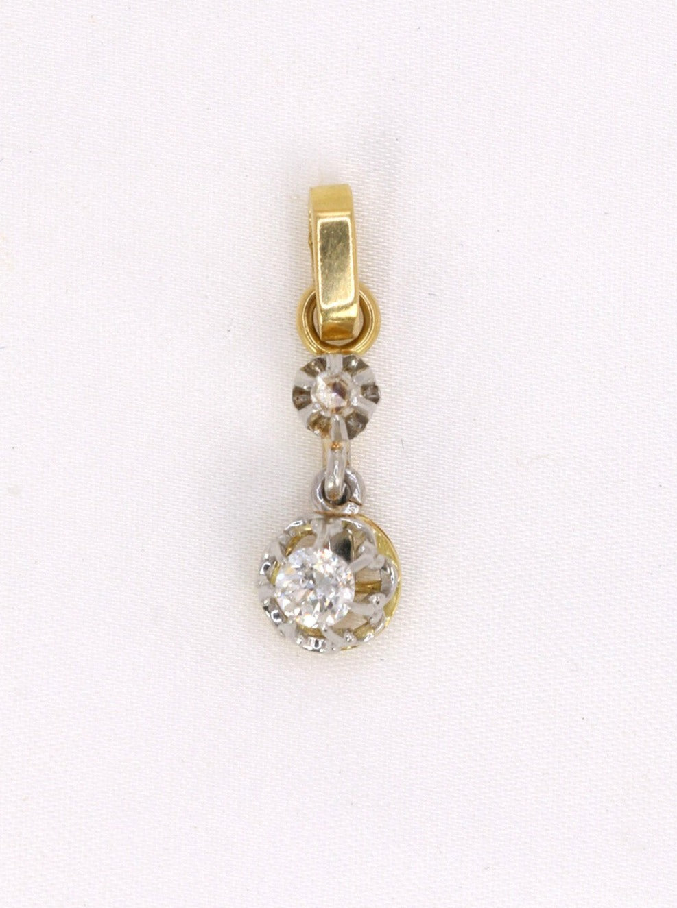 Pendentif ancien diamant