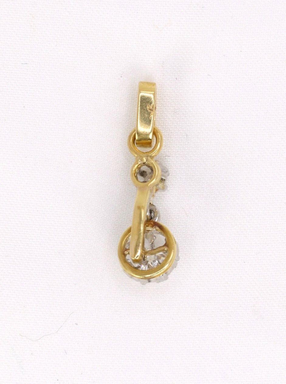 Pendentif ancien diamant